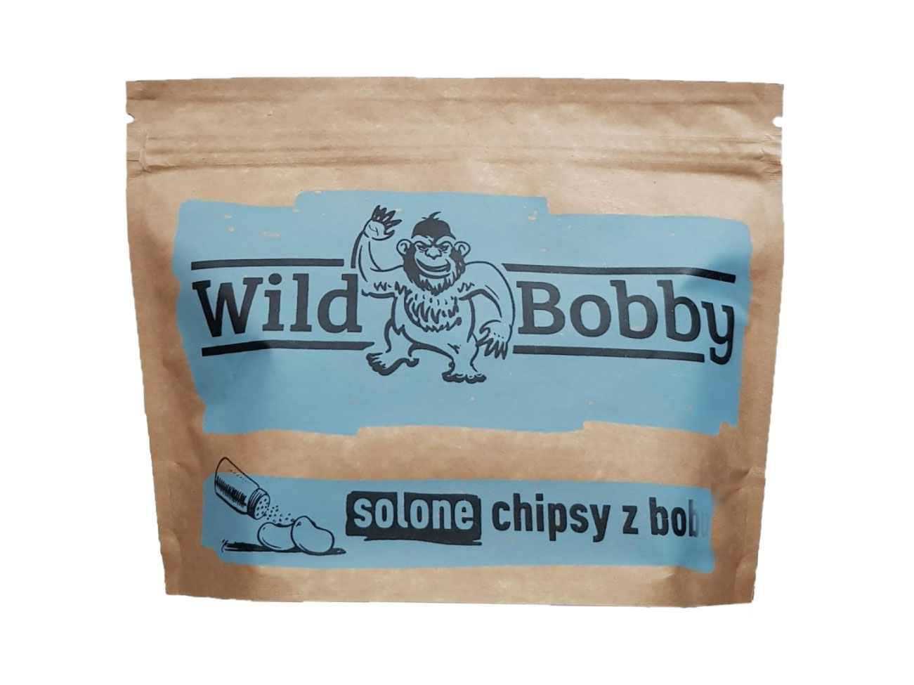 Chipsy z bobu Wild Bobby 100 g solone