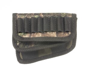 Ładownica na kolbę Forsport rozkładana 1xD kamuflaż-czarny