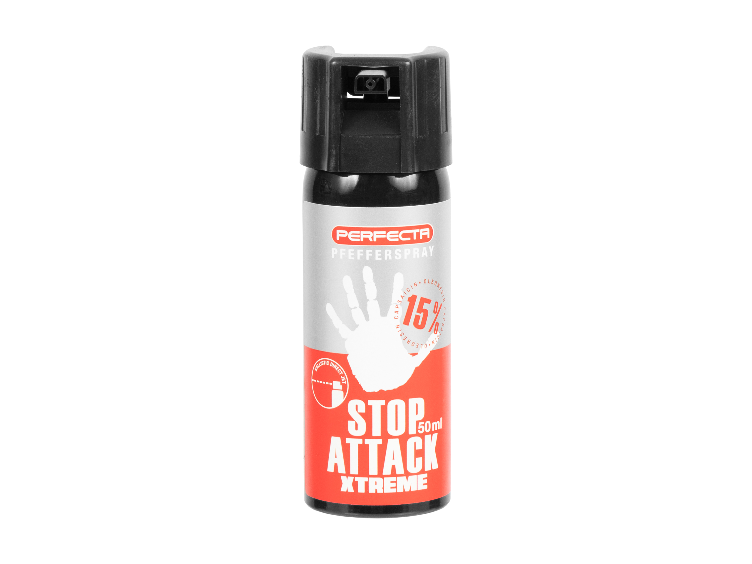 Gaz pieprzowy Perfecta Stop Attack Xtreme strumień 50 ml
