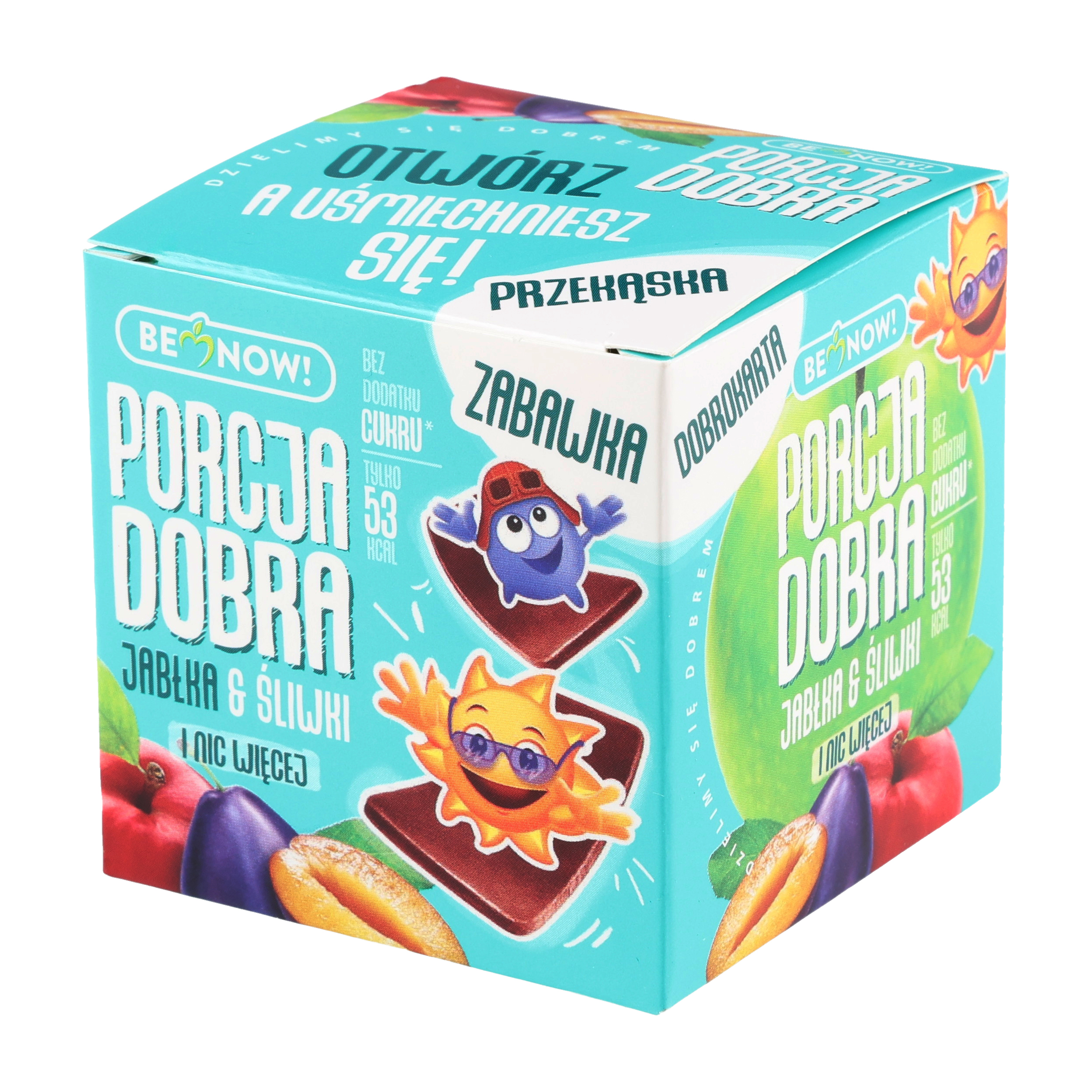 Kostka Porcja Dobra z niespodzianką jabłkowo-śliwkowa