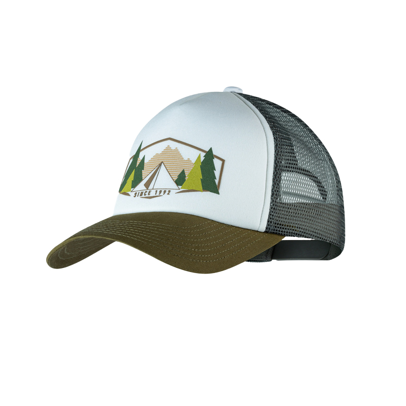Czapka unisex BUFF Trucker Cap Darryl biała
