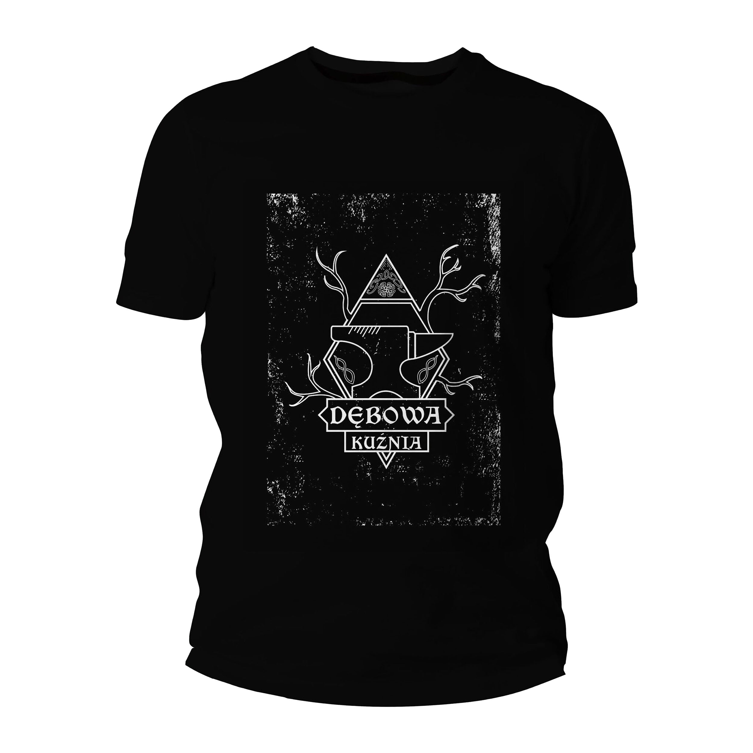 Koszulka męska TigerWood Dębowa Kuźnia czarna