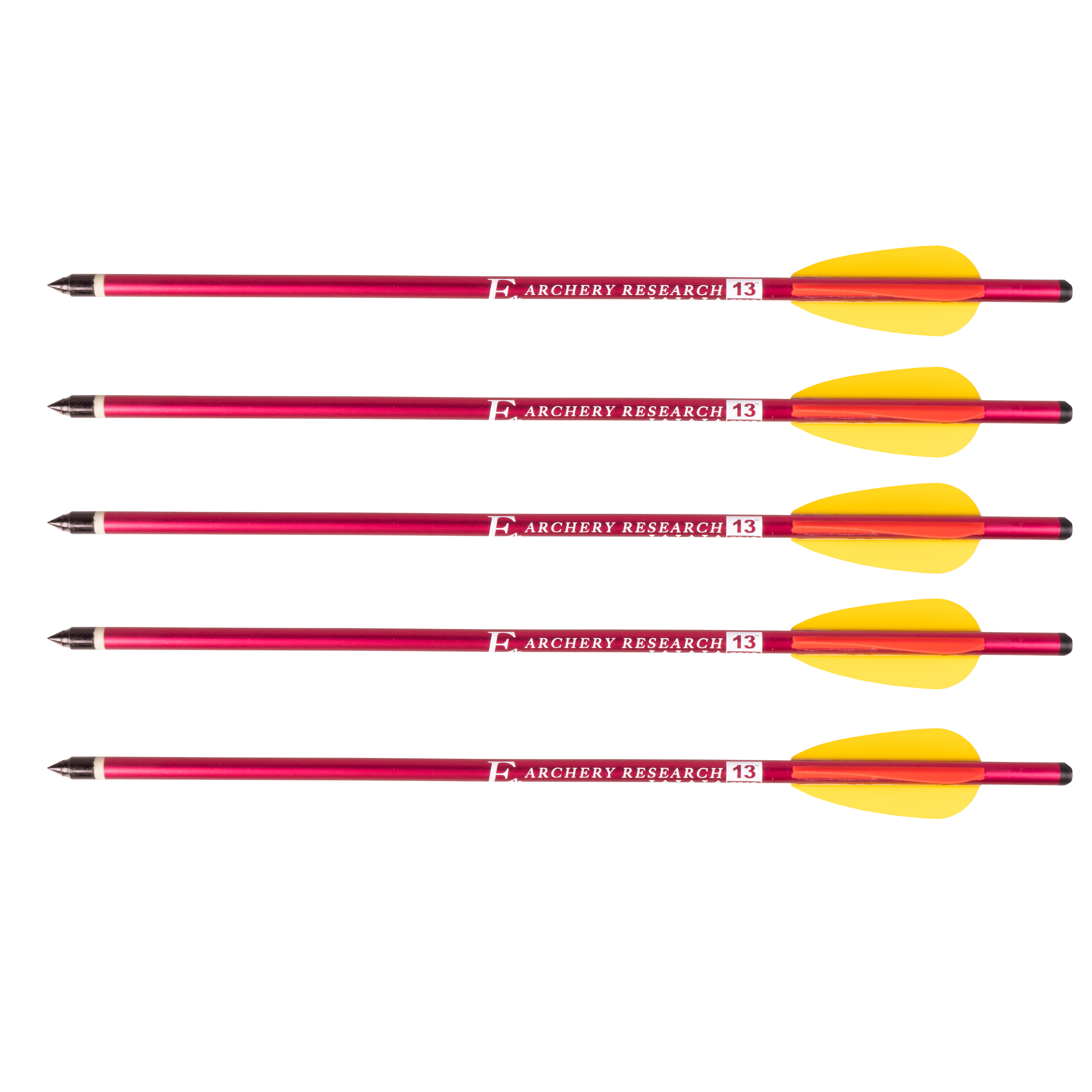 Bełt Poe Lang aluminiowy 13" 5 szt. czerwony