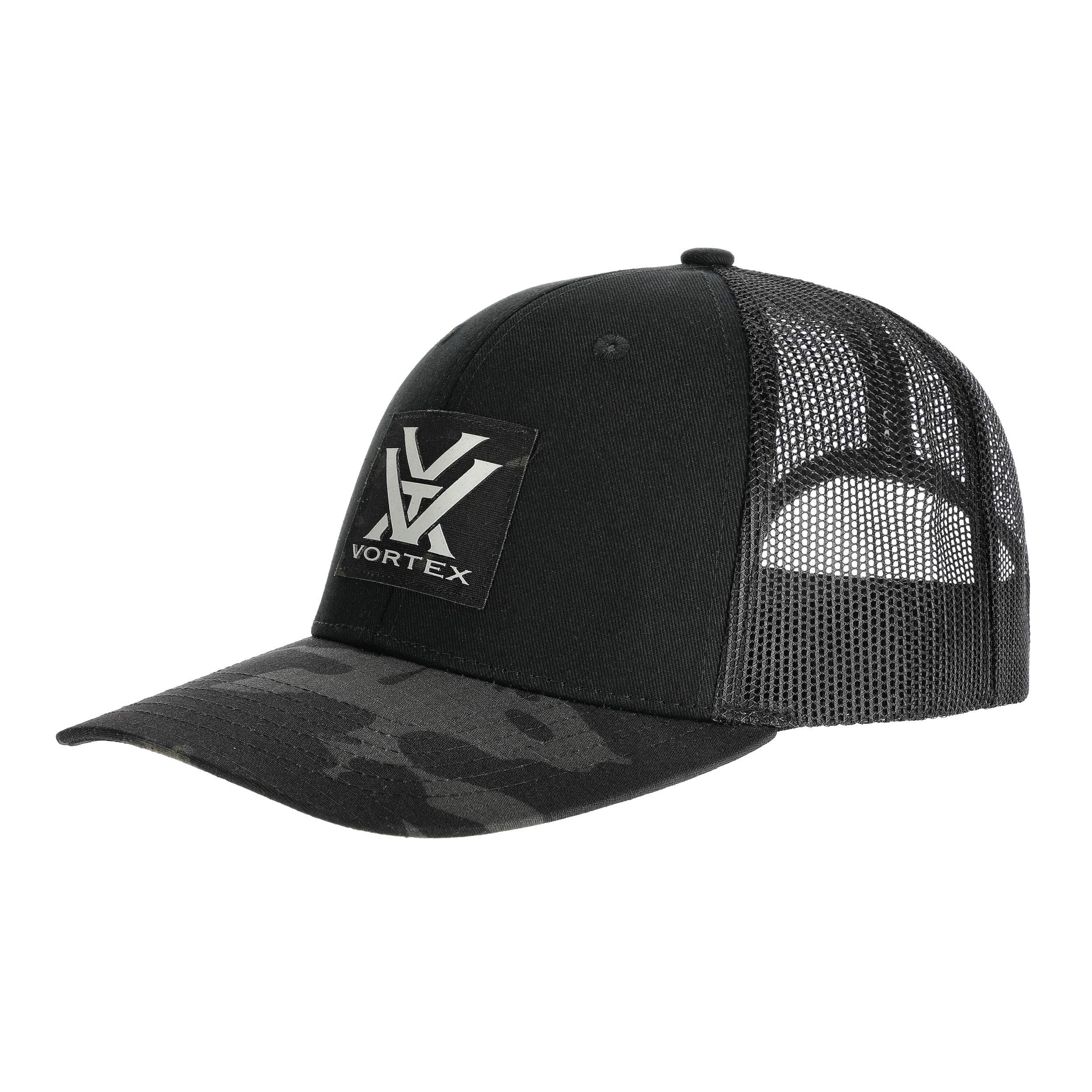 Czapka z daszkiem męska Vortex Pathbreaker Pro czarny kamuflaż