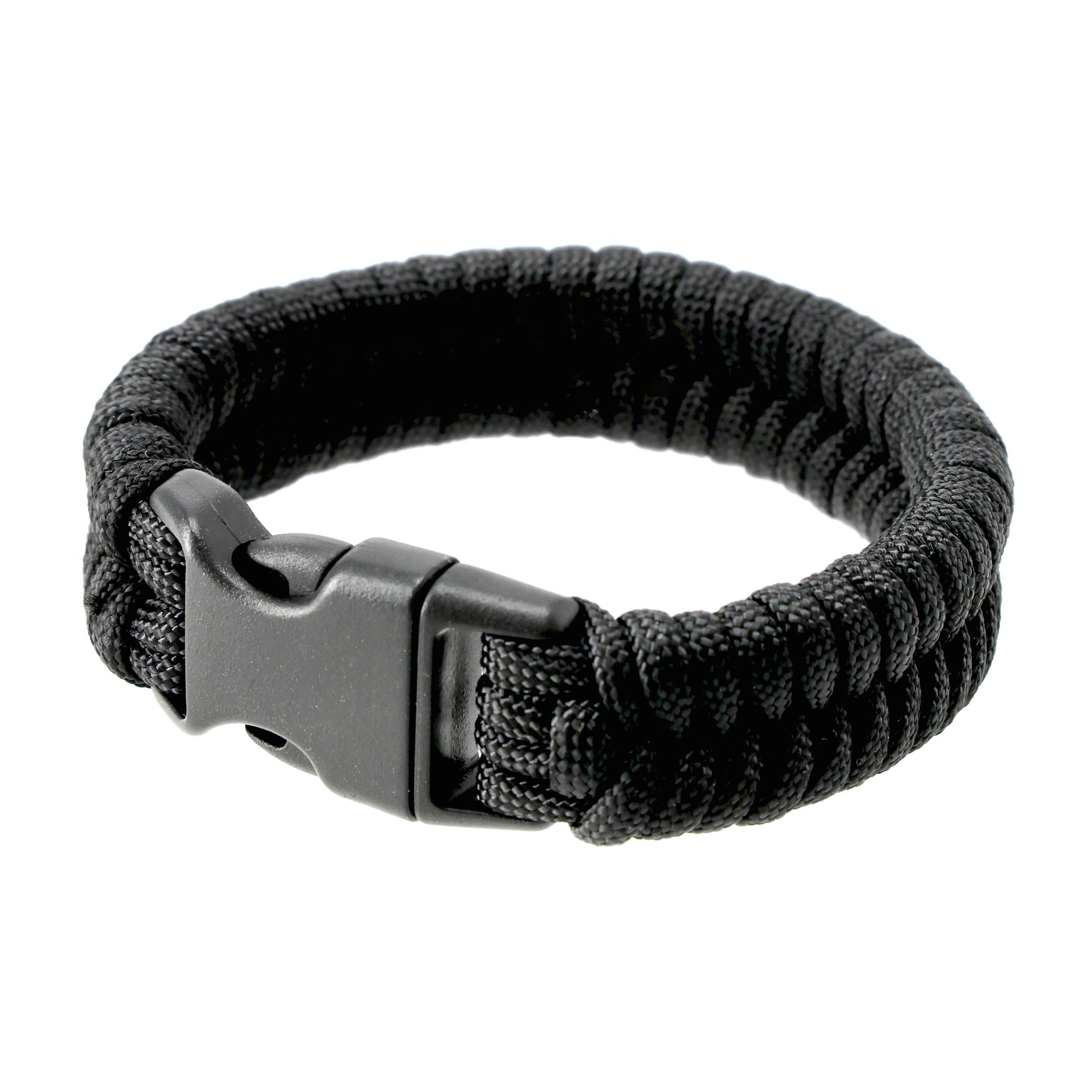 Bransoletka Paracord EDCX Fish black