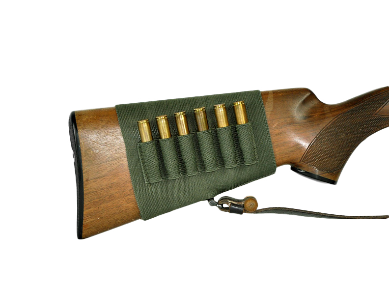 Ładownica gumowa Forsport na kolbę D- 6 kul, mix kolorów