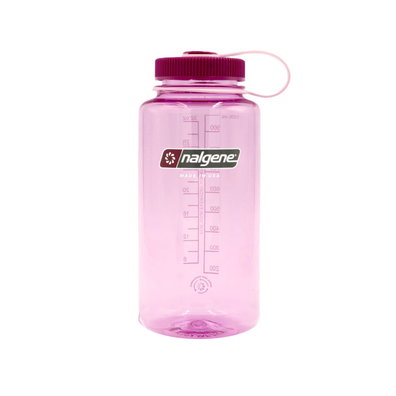 Butelka Nalgene Wide Mouth 1 l różowa z szerokim wlewem