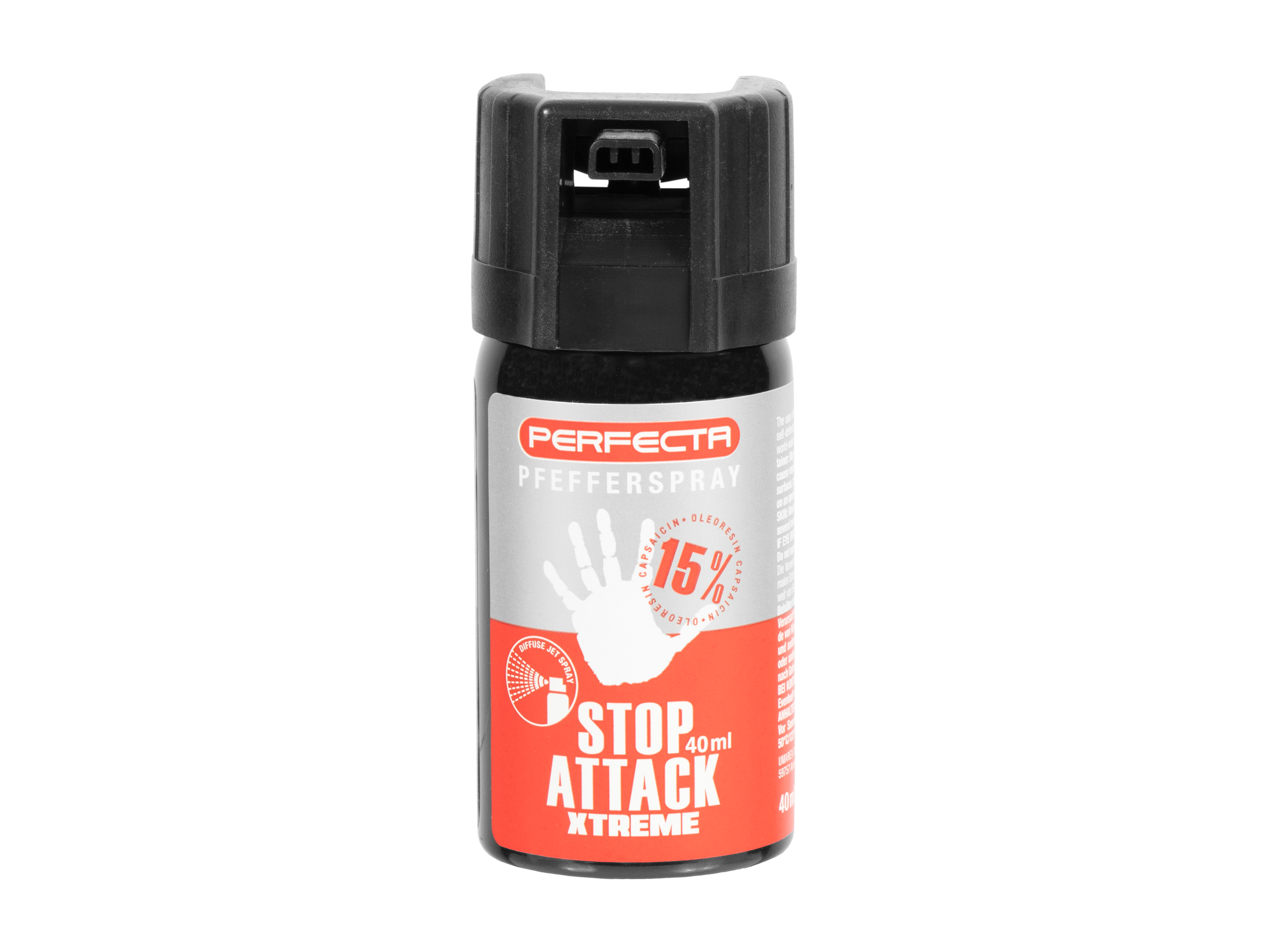 Gaz pieprzowy Perfecta Stop Attack Xtreme stożek 40 ml
