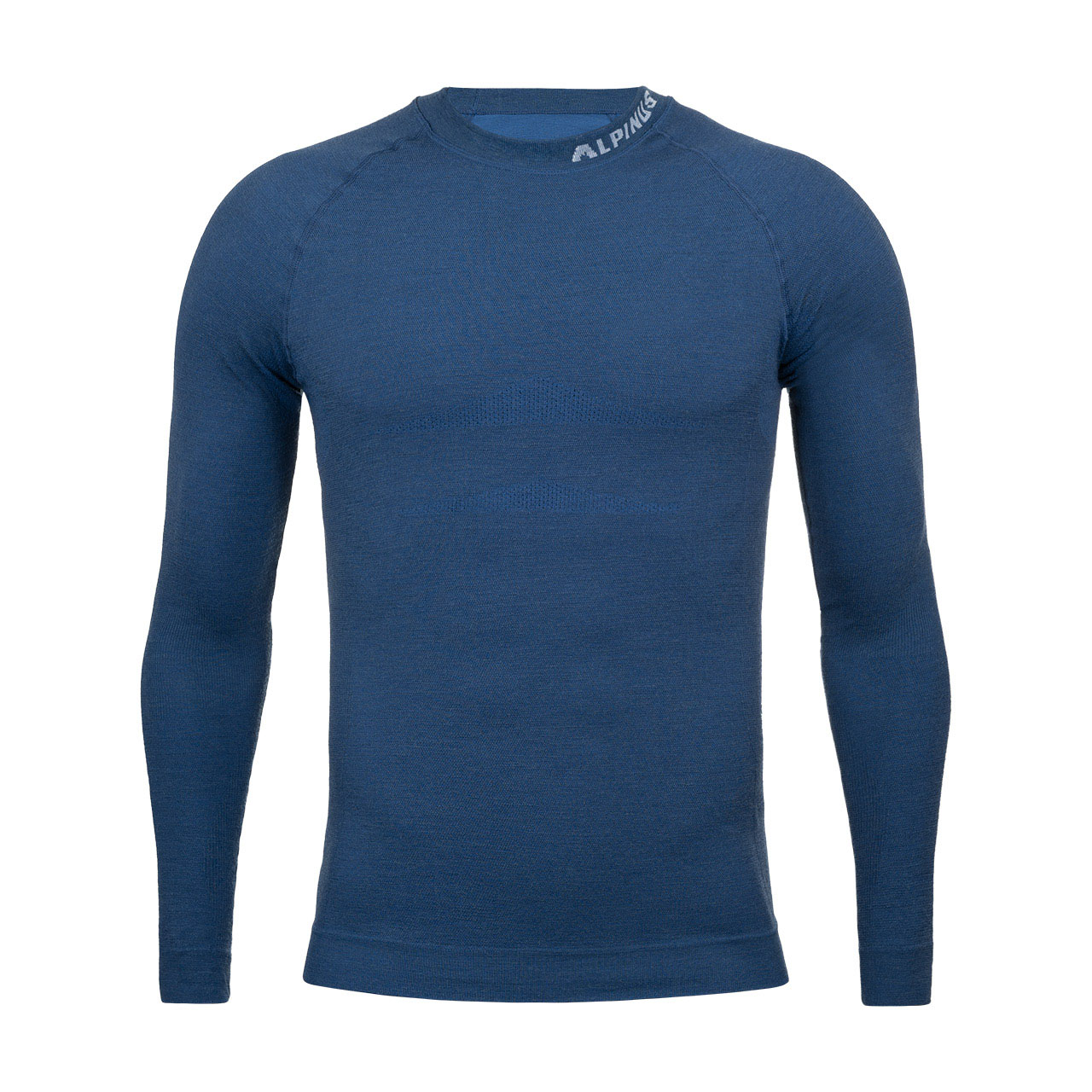 Bluza unisex termoaktywna Alpinus Pro Merino Edition niebieska
