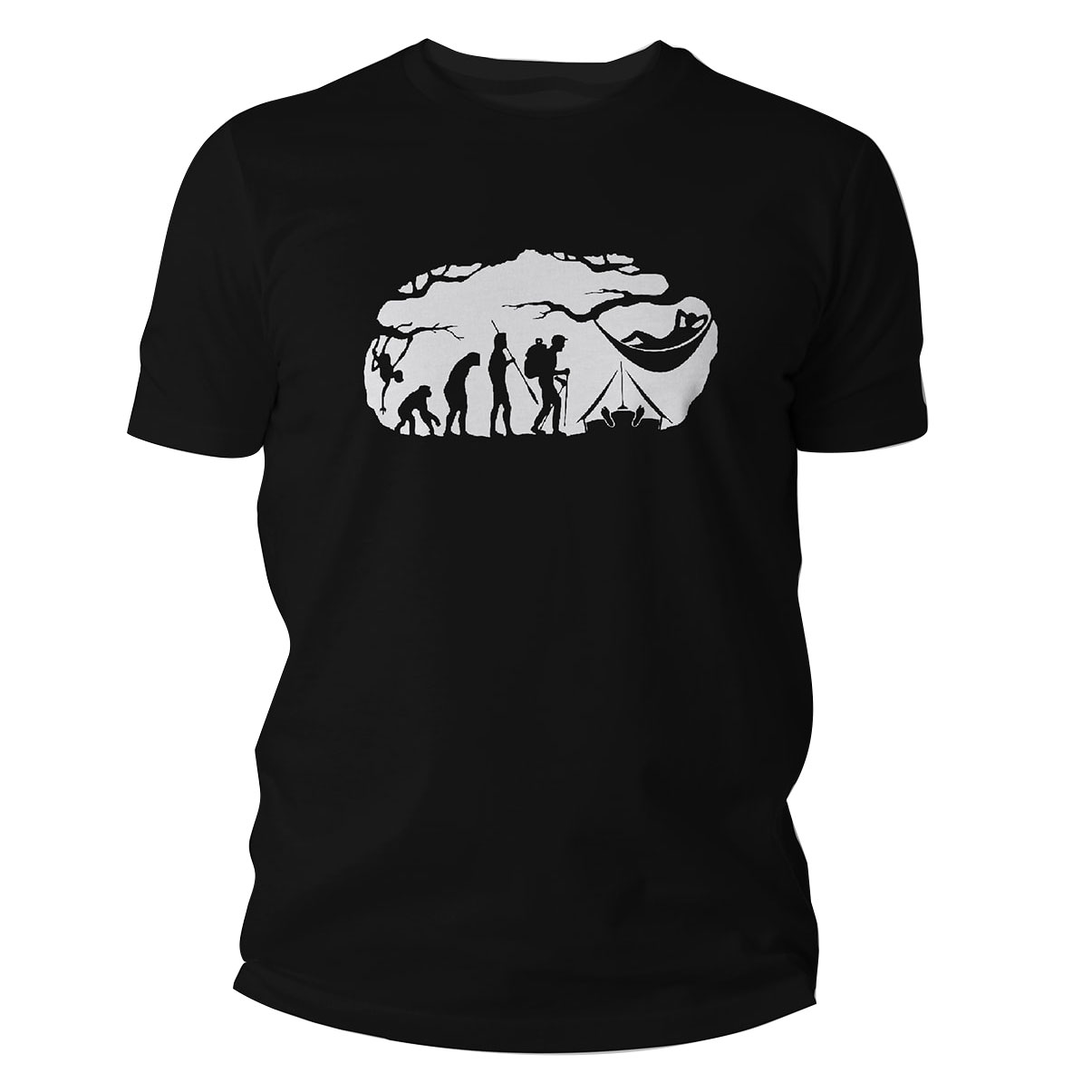 Koszulka męska TigerWood Bushcraft Evolution czarna