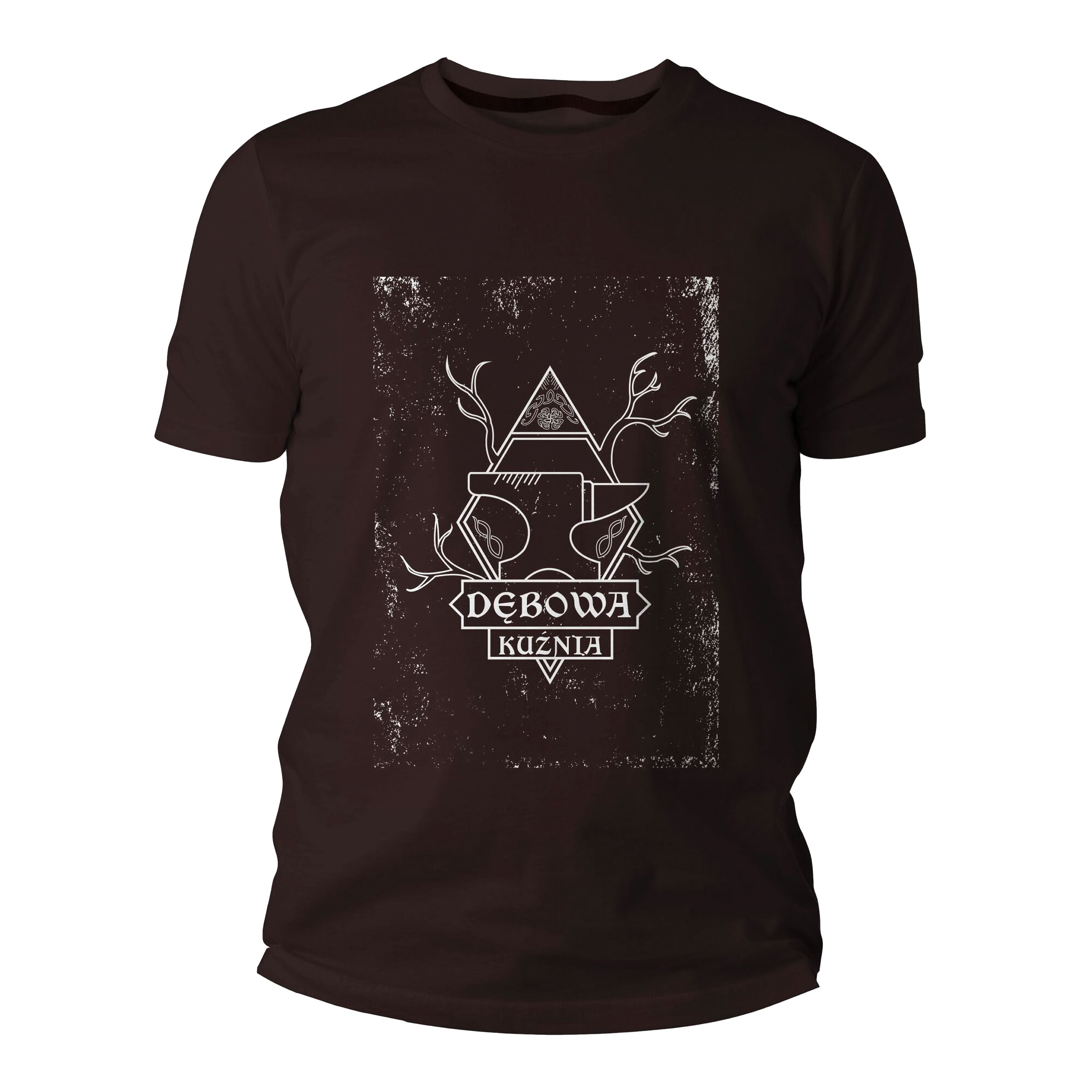 Koszulka męska TigerWood Dębowa Kuźnia brązowa