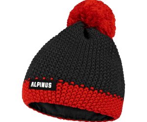 Czapka męska Alpinus Mutenia Hat czerwono-czarna