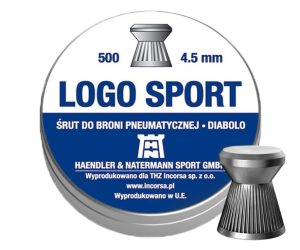 Śrut diabolo H&N Logo Sport 4,5 mm 500 szt.