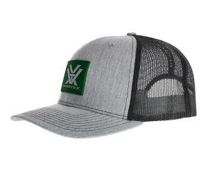 Czapka z daszkiem unisex Vortex Pursue And Protect szaro-czarna z zielonym logo