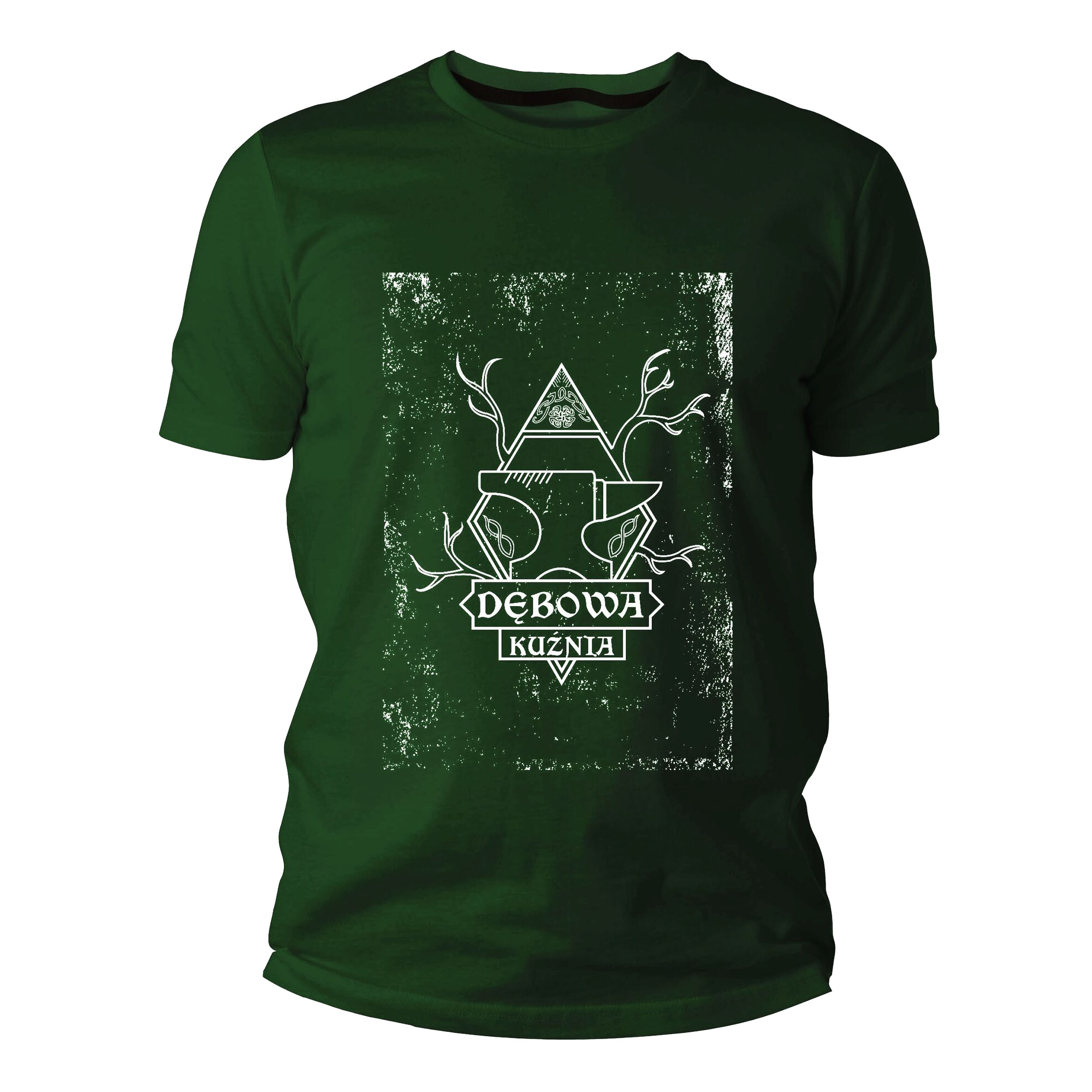 Koszulka męska TigerWood Dębowa Kuźnia zielona