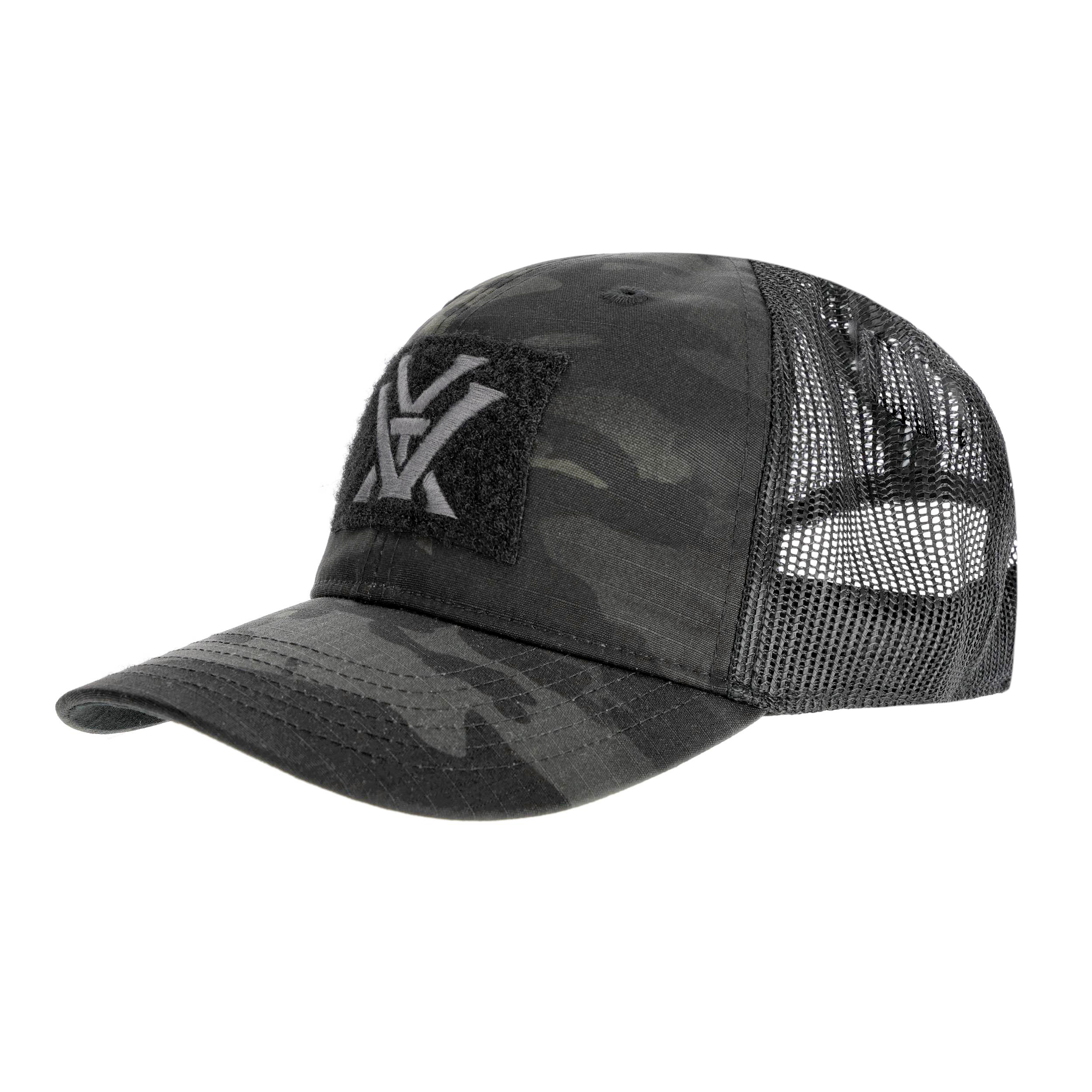 Czapka z daszkiem męska Vortex Counterforce czarny kamuflaż