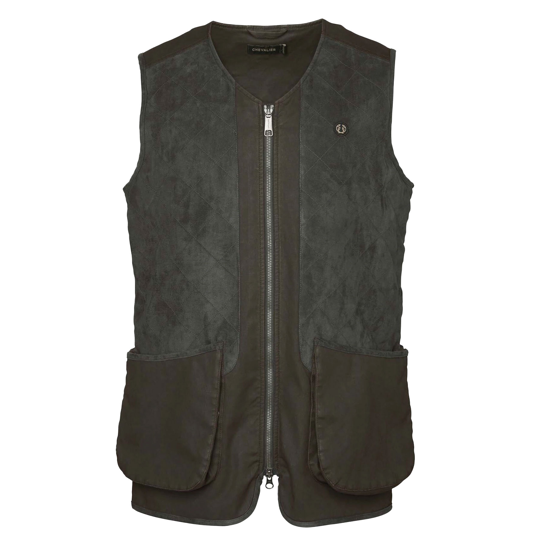 Kamizelka damska Chevalier Dogsport Leather Brown