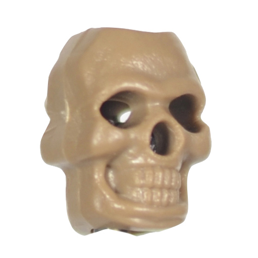Koralik M-Tac Skull Stopper brązowy