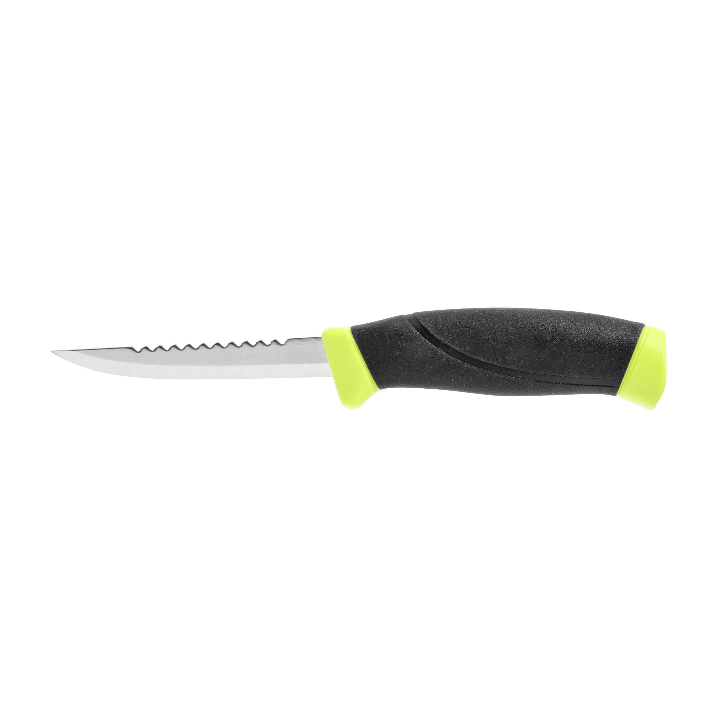Nóż Morakniv Fishing Comfort Scaler 098 z ząbkami stal nierdzewna