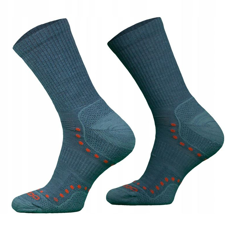 Skarpety turystyczne Comodo Alpaca lekkie denimowe