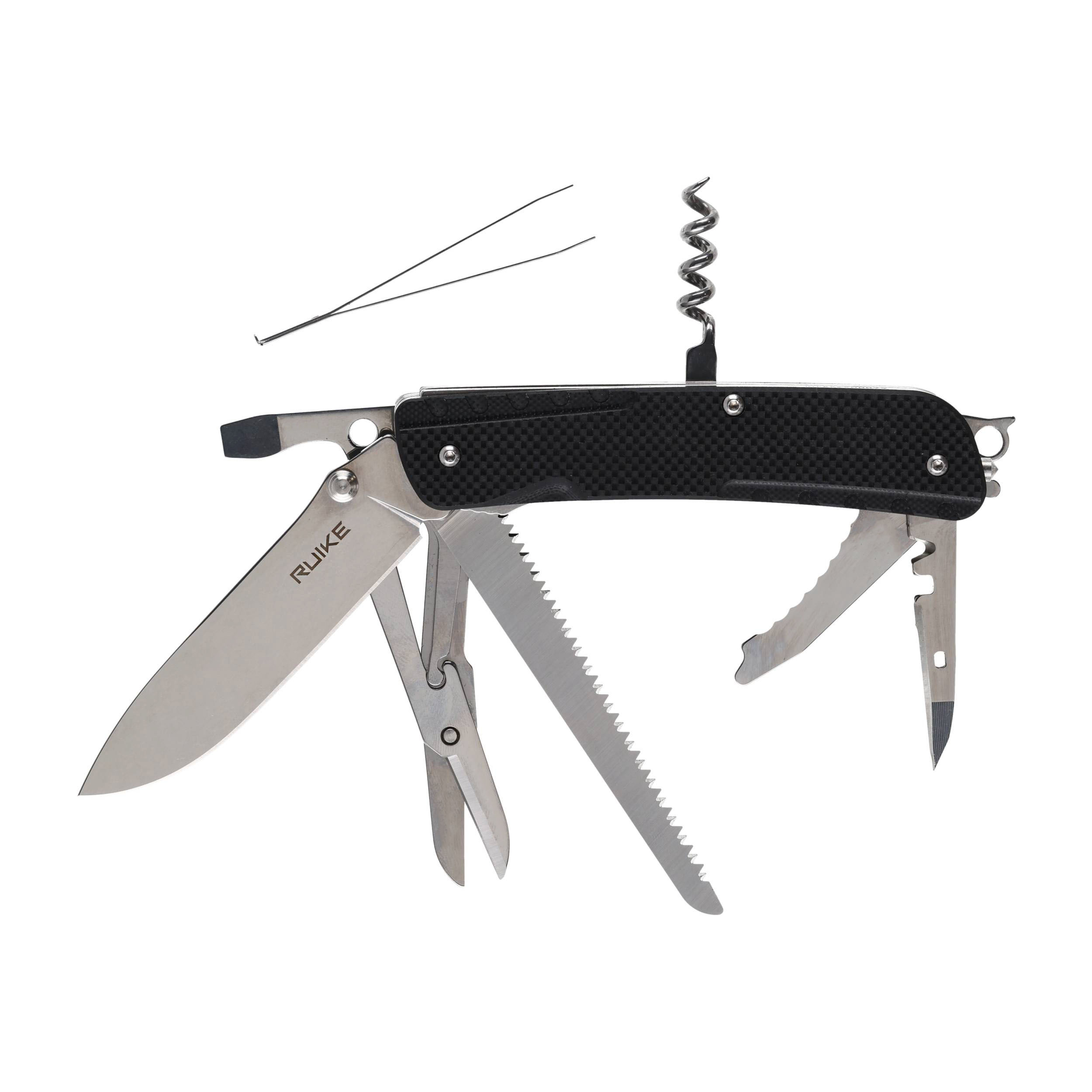 Scyzoryk Ruike LD42-B wielofunkcyjny, czarny