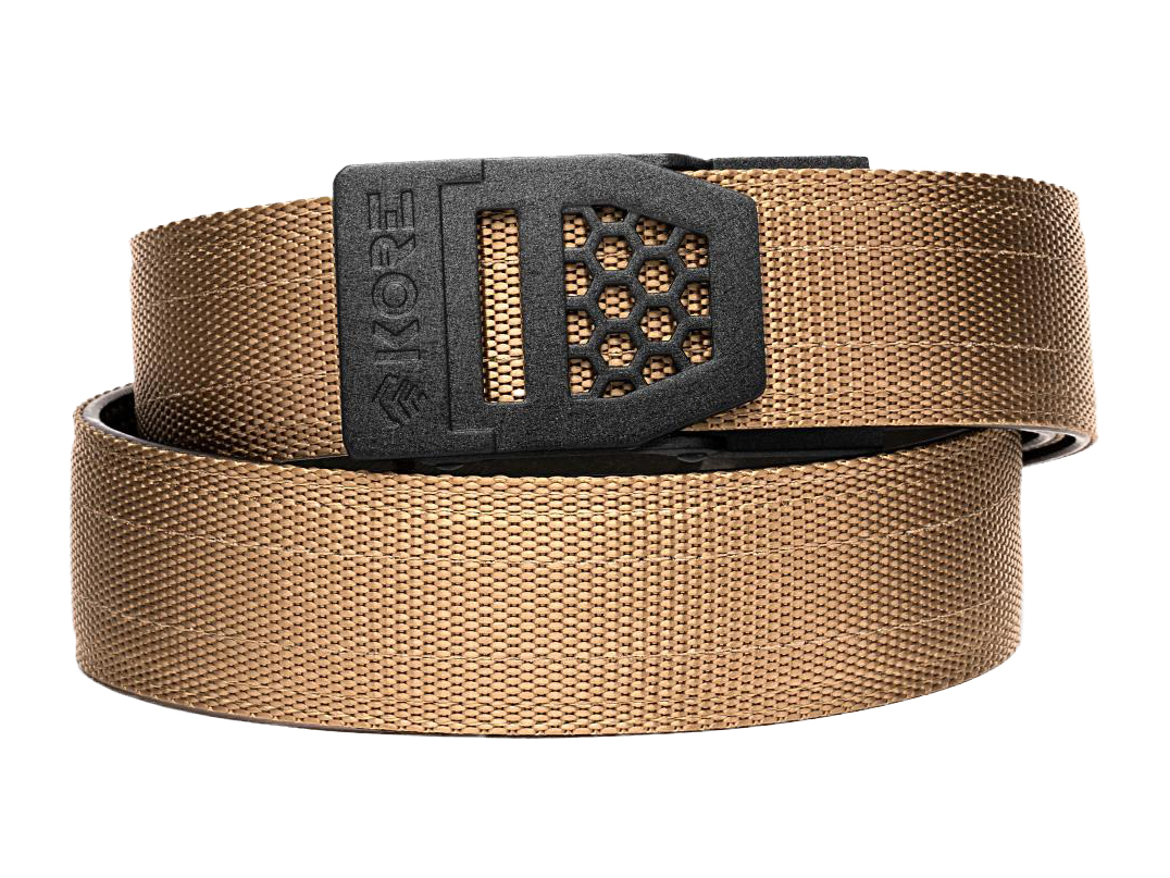Pas taktyczny Kore Essentials Tactical Nylon Gun Belt X6 tan