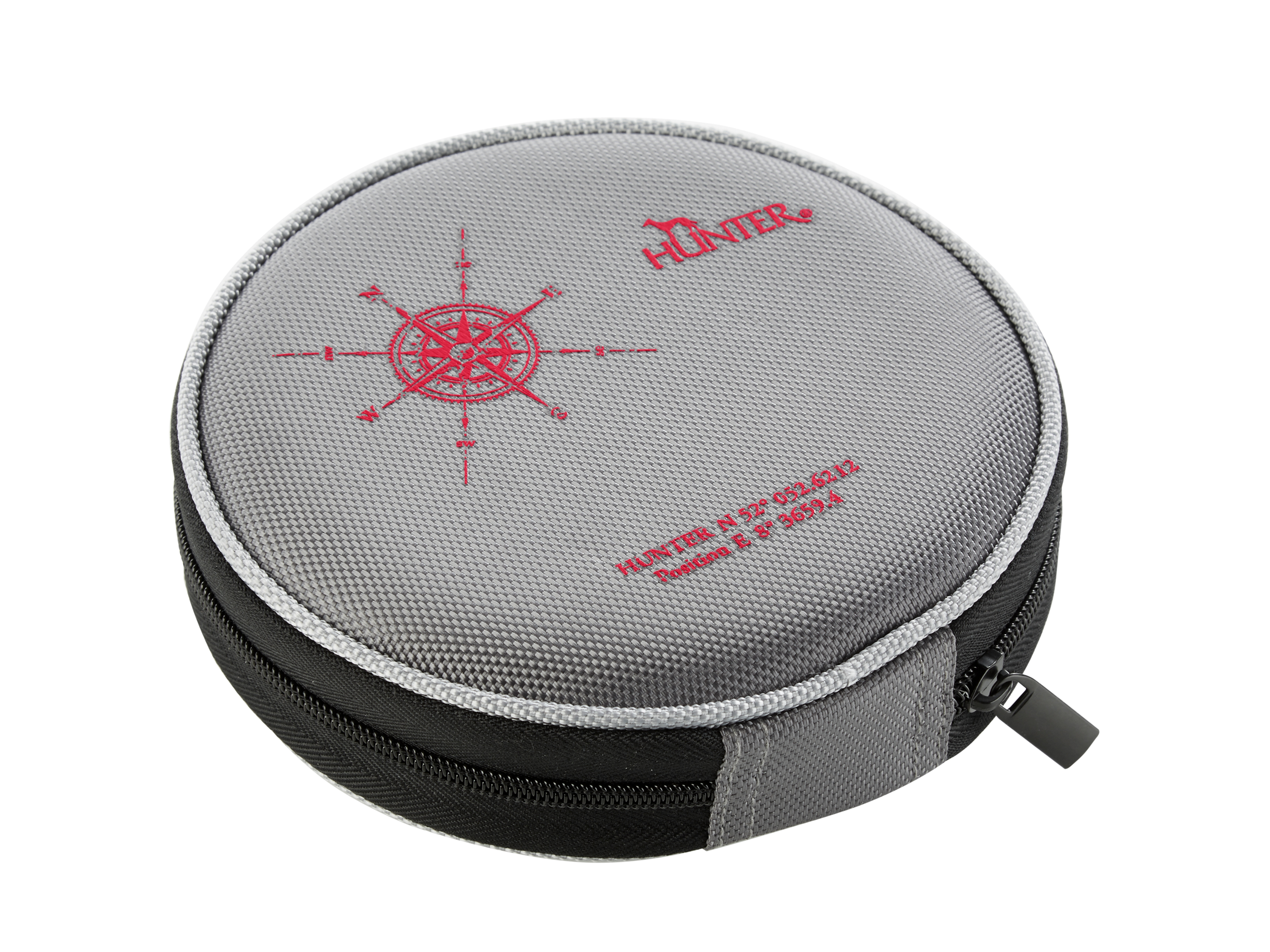 Silikonowa miska travel List 750 ml czerwona