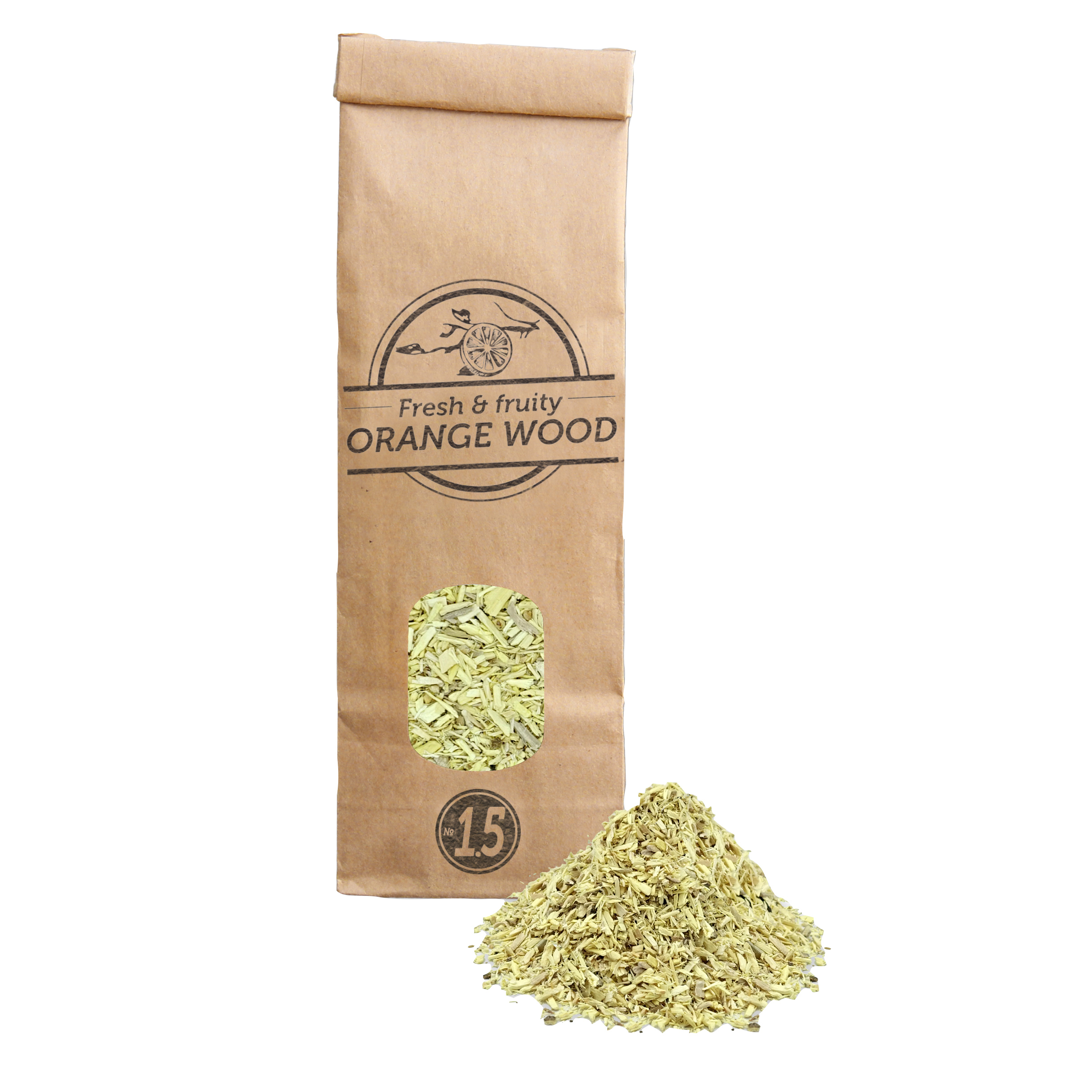Smokey Olive Wood Pomarańczowe zrębki wędzarnicze  No 1.5 300 ml