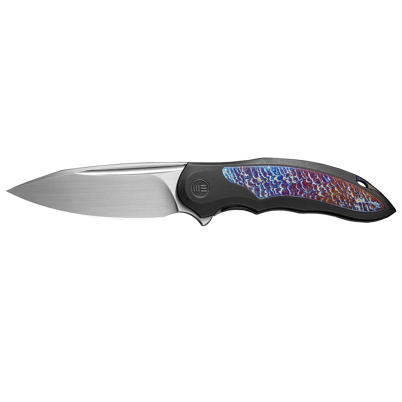 Nóż składany WE Knife Makani WE21048B-3 black / flame