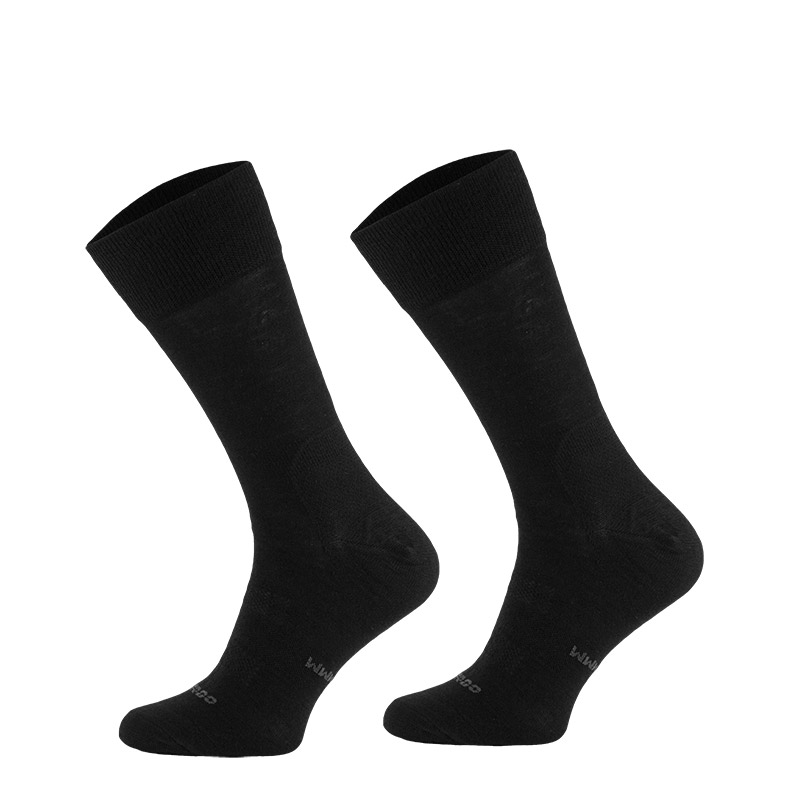 Skarpety Comodo Hunting Merino wool lines TRE13 czarne