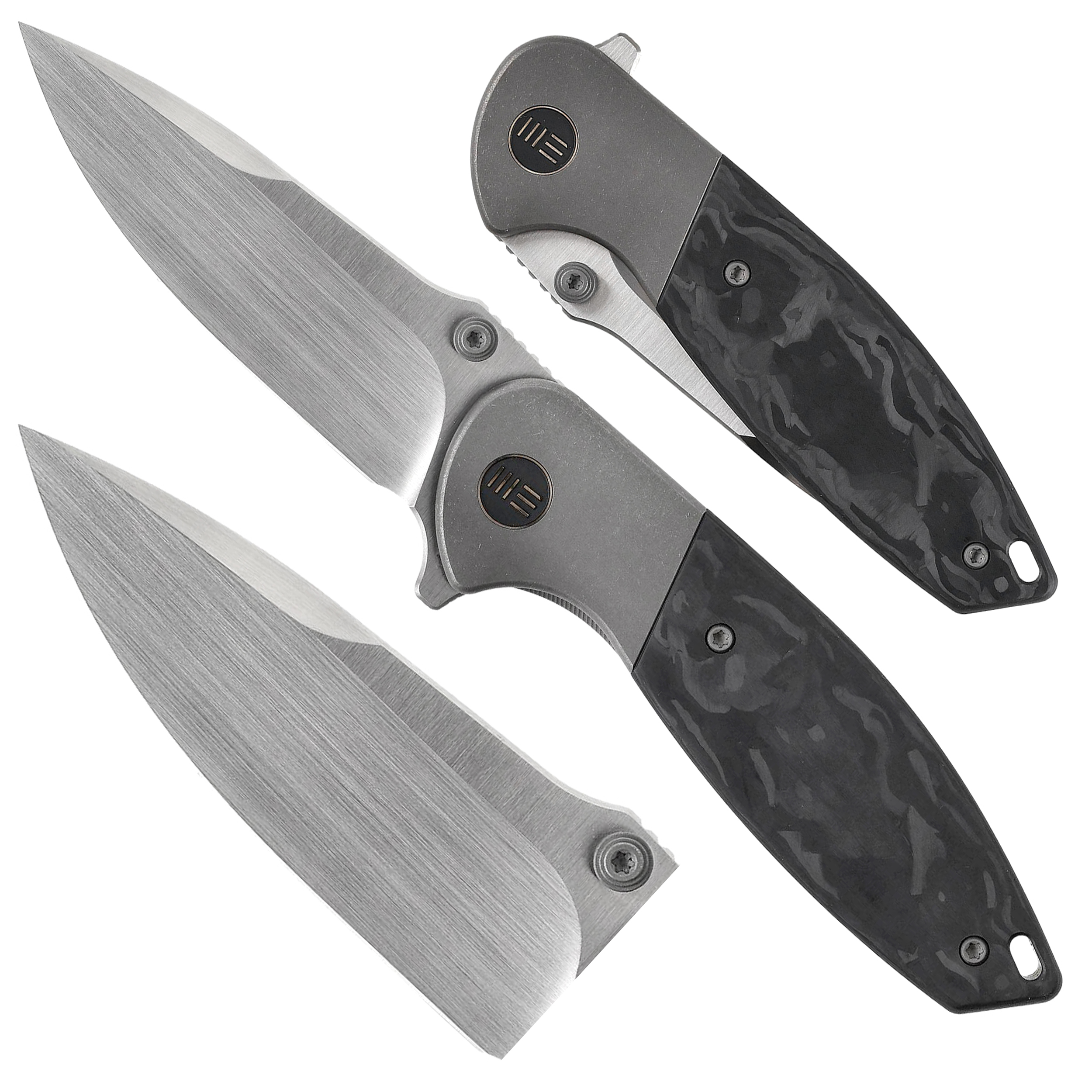 Nóż składany WE Knife Nitro Mini WE22015-1 gray marble