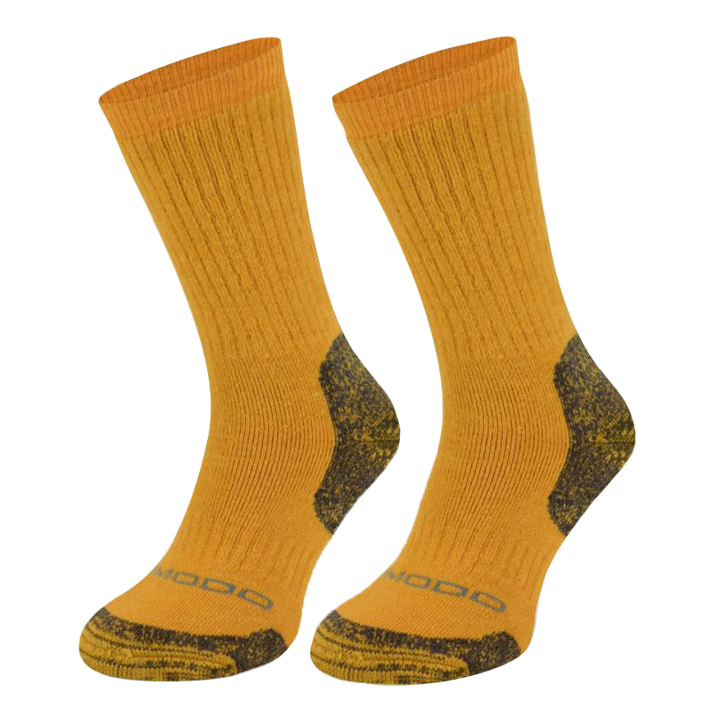 Skarpety turystyczne Comodo Alpaca lekkie musztardowe