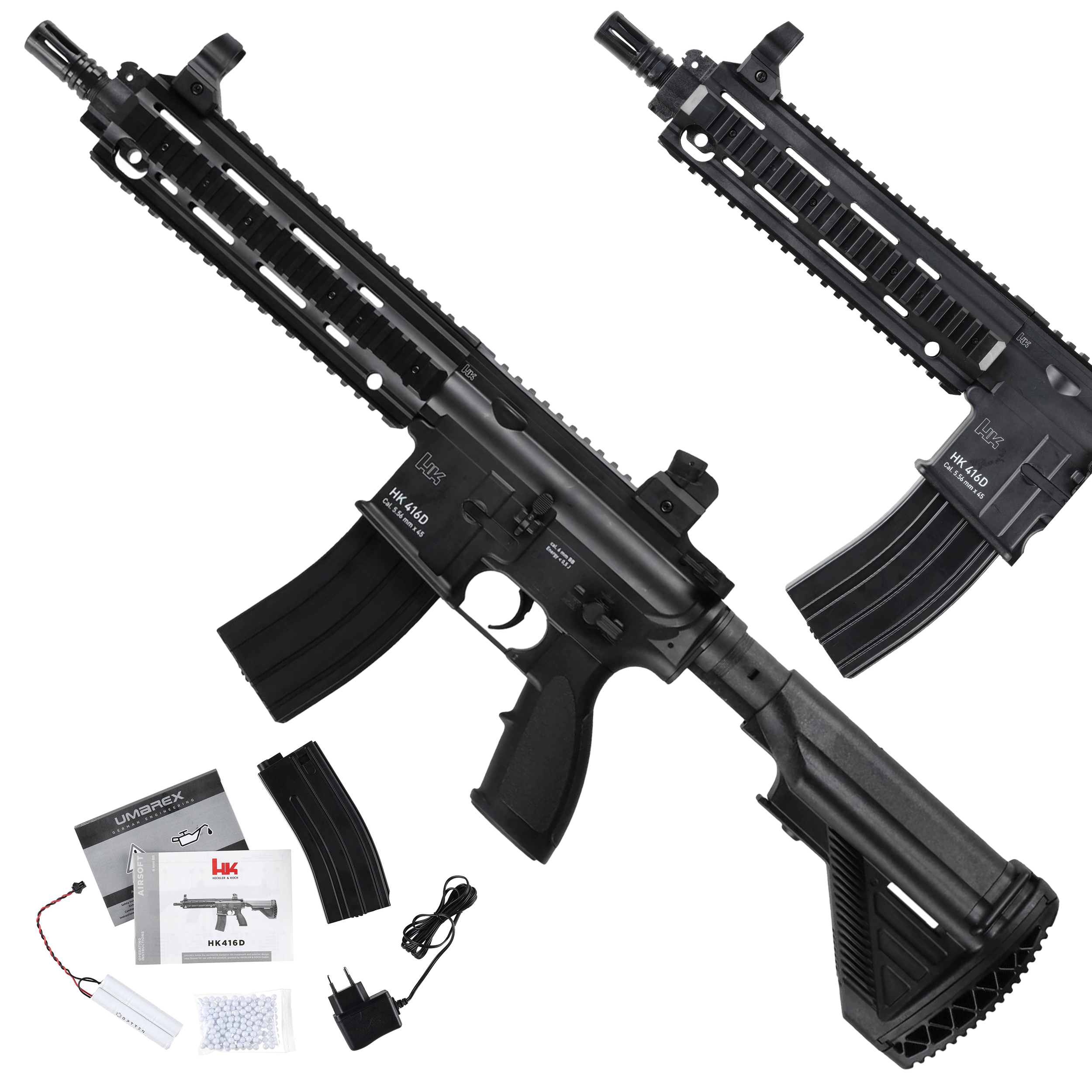 Replika karabinek ASG H&K Heckler&Koch HK416D AEG 6 mm elektryczna