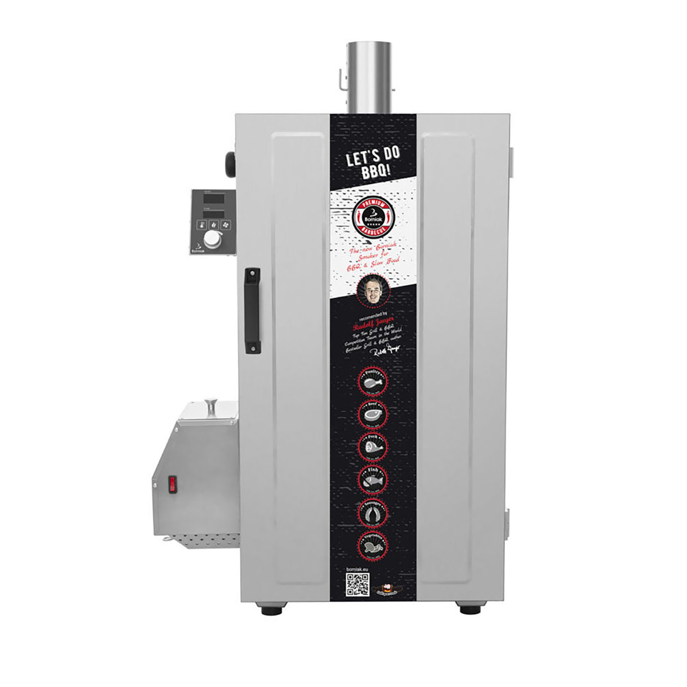 Smoker Borniak BBQ INOX Timer BBDST-70 v1.4