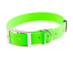 Obroża wodoodporna 4wild 20 mm 27-41 cm neonowa zieleń