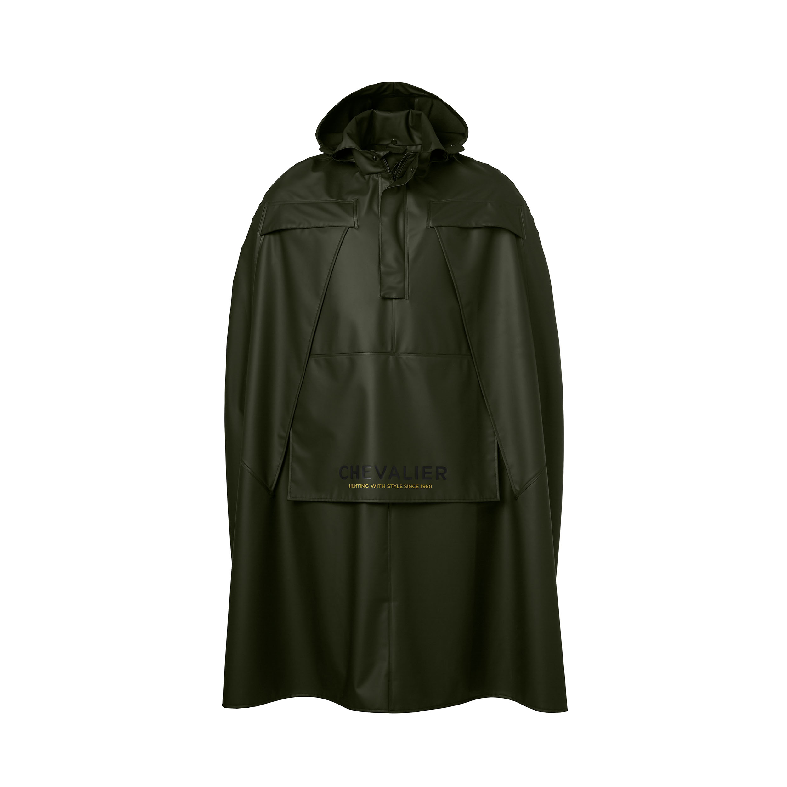 Poncho Chevalier Stratus Dark Green