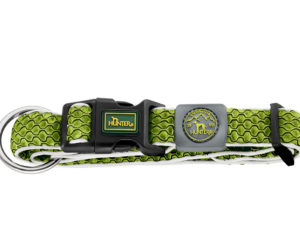 Obroża dla psa Hilo Vario Basic limonka