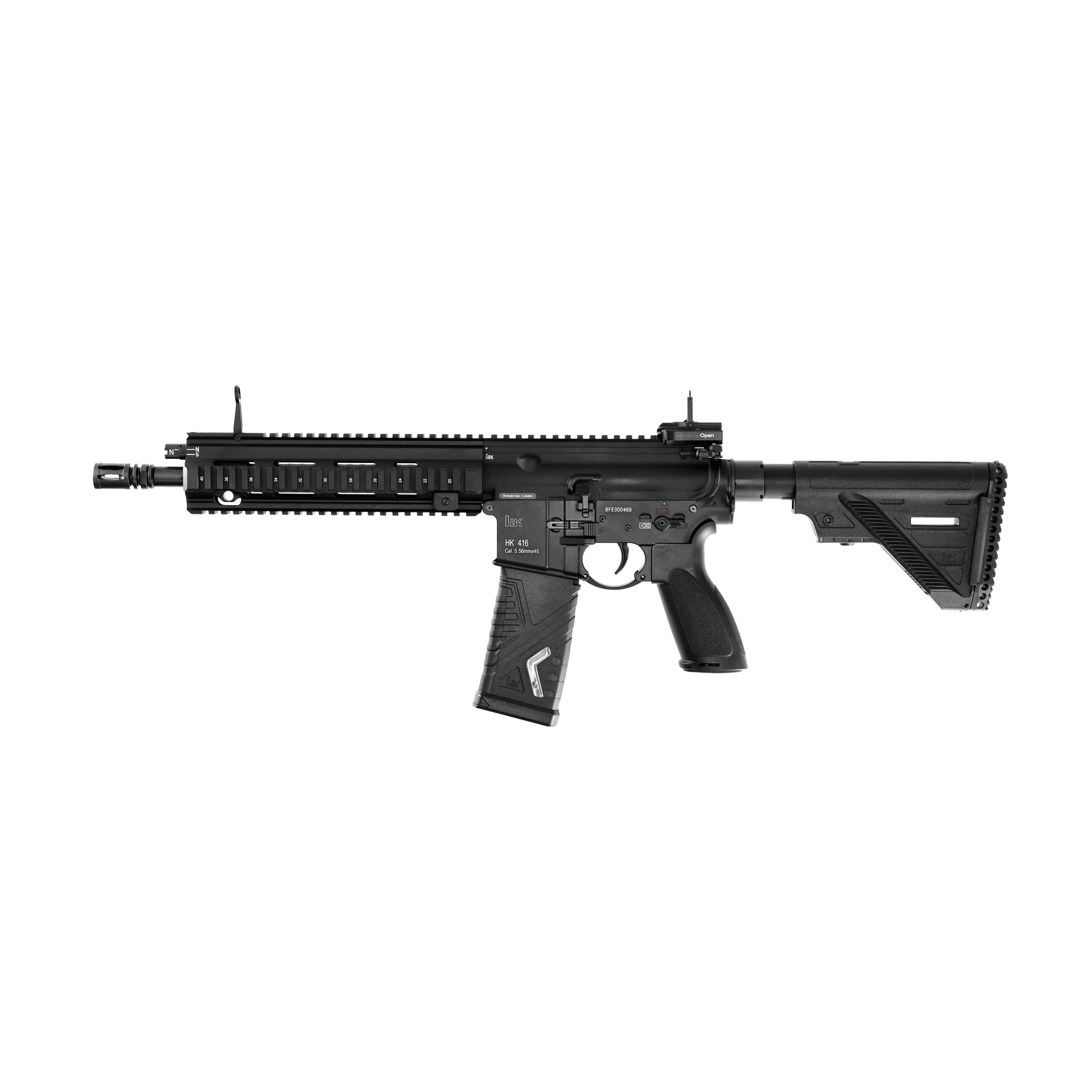 Replika karabinek ASG H&K Heckler&Koch HK416 A5 6 mm czarna, full auto, elektryczna