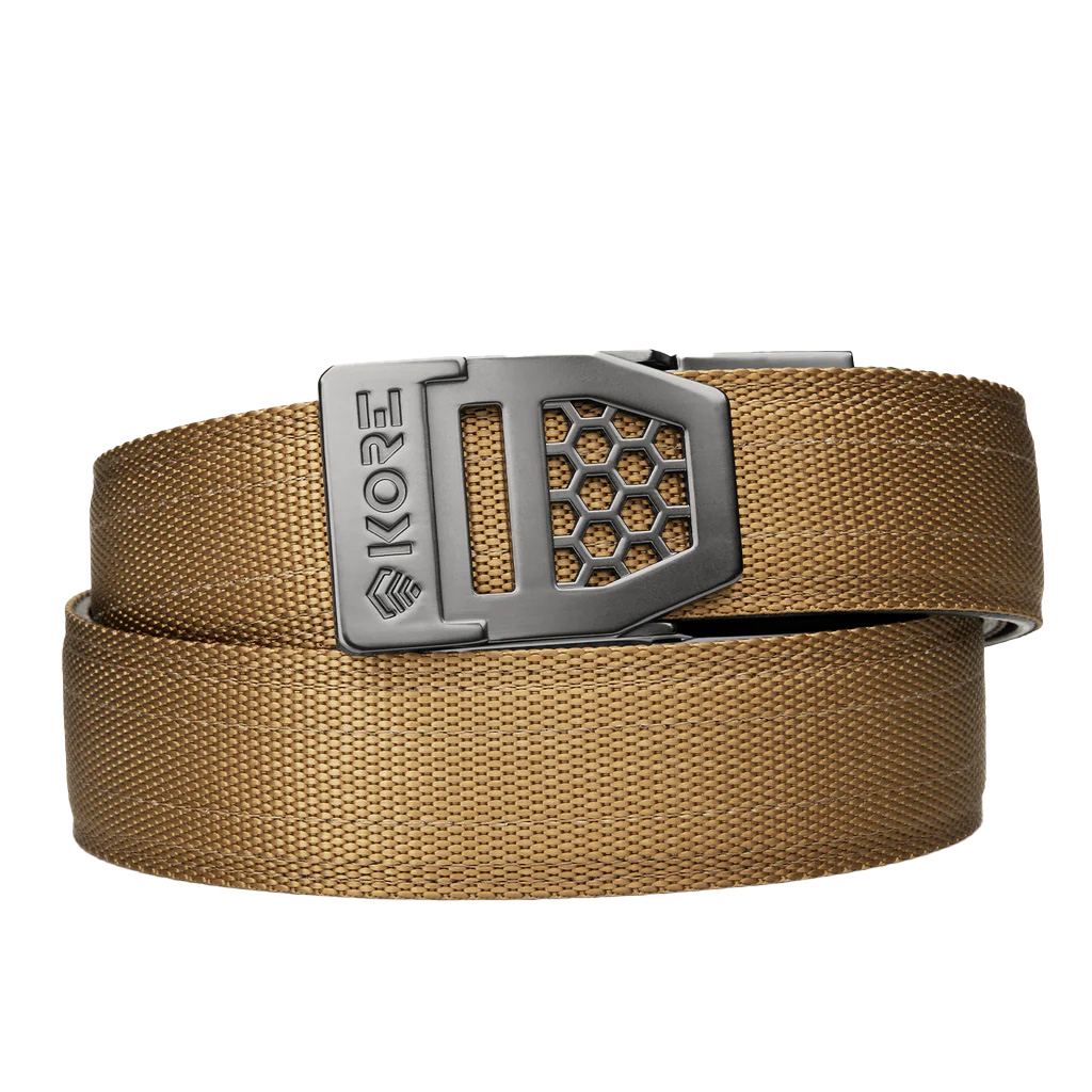 Pas taktyczny Kore Essentials Tactical Nylon Gun Belt X6 GM tan