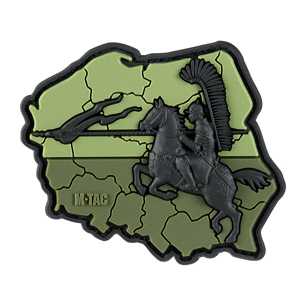 Naszywka M-Tac Husaria 3D PVC oliwkowa