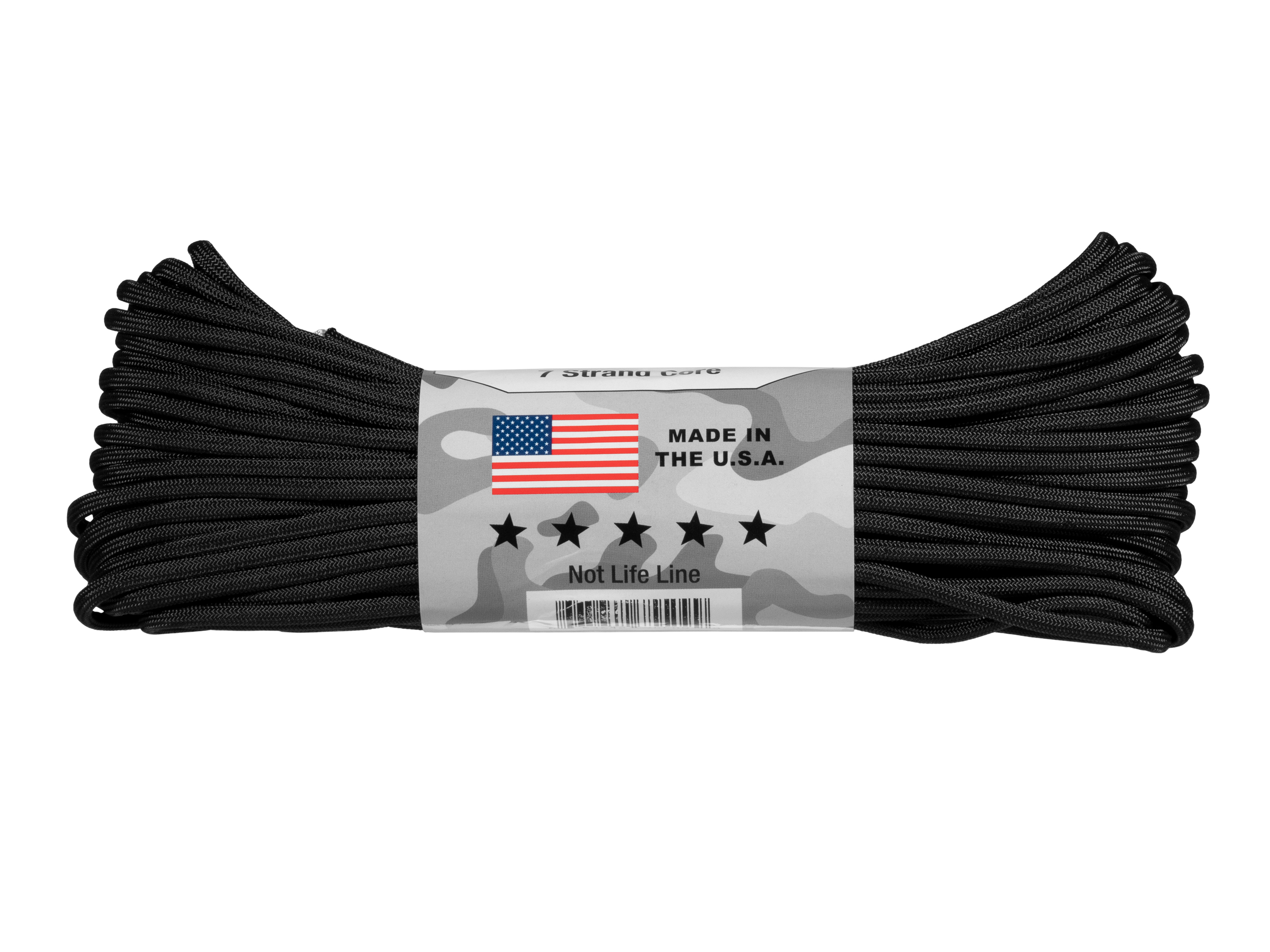 Paracord 	Atwood Rope MFG 550-7 4mm 30,48m czarny