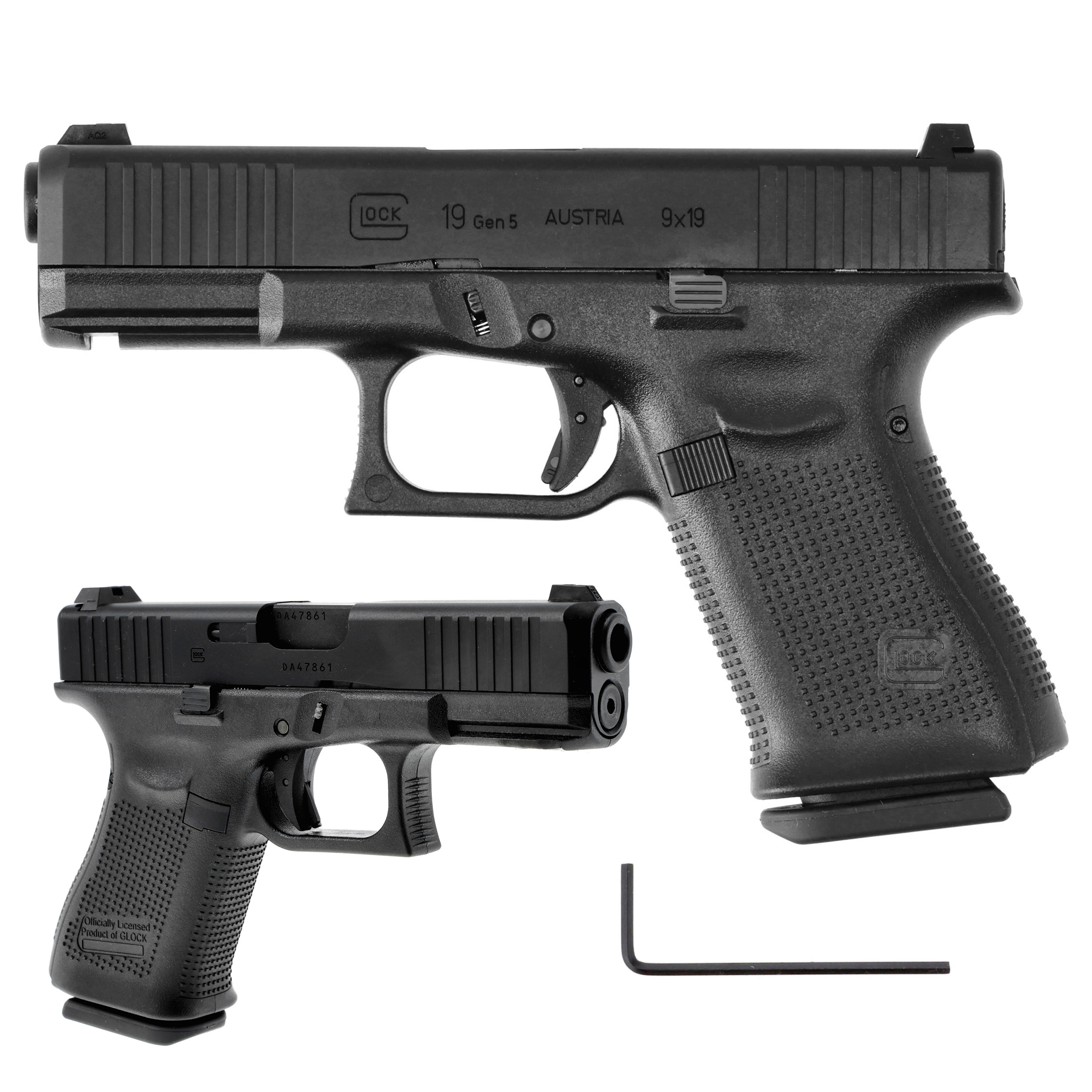 Replika pistolet ASG Glock 19 gen 5. 6 mm