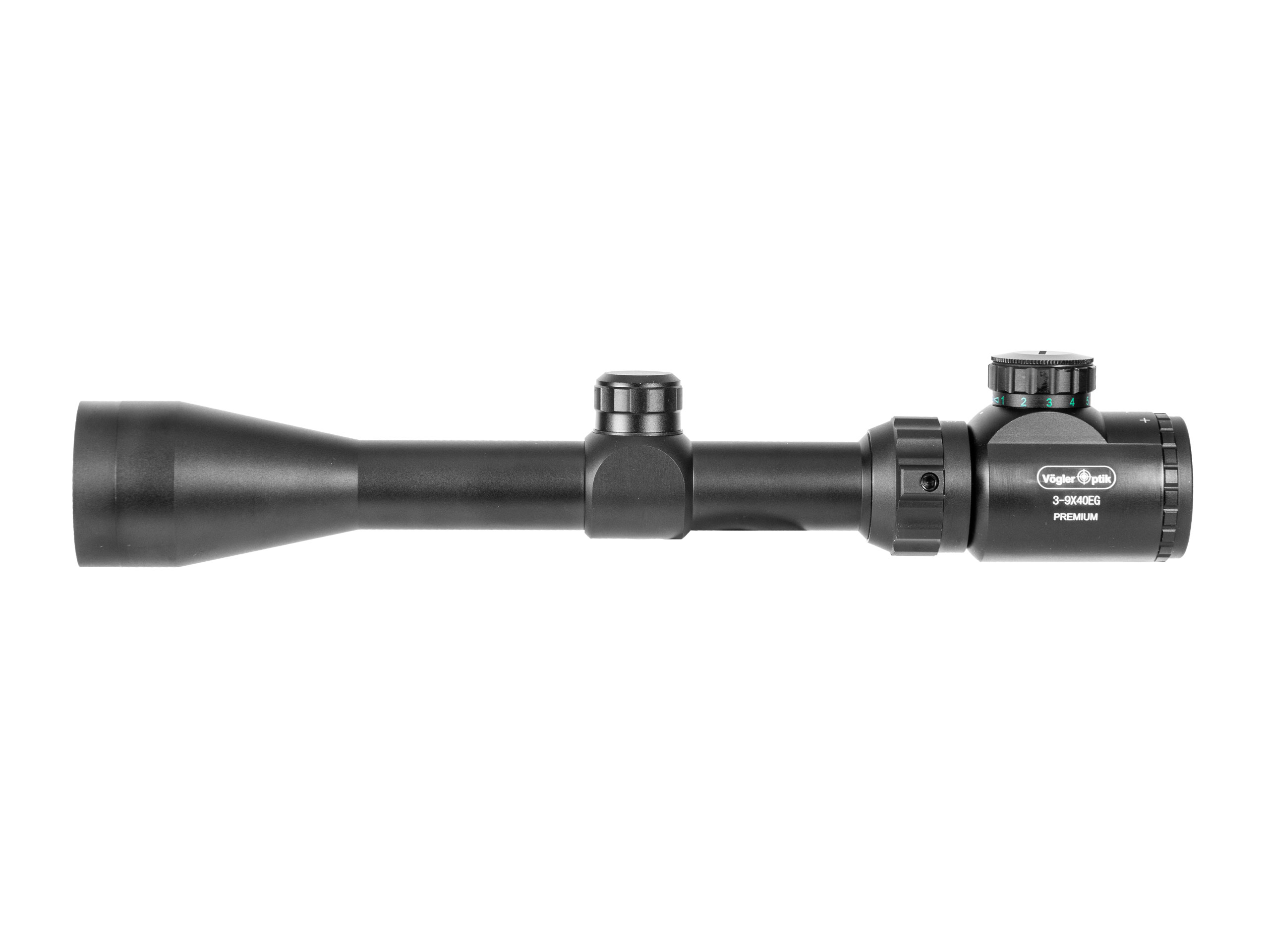 Luneta celownicza Vogler 3-9x40 EG z podświetleniem, z montażem