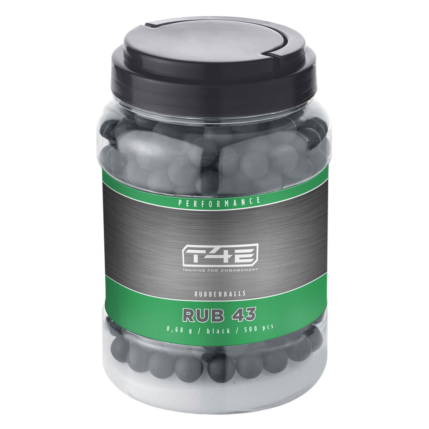 Kule gumowe Umarex T4E RB 43 kal. .43 / 500 szt. do Umarex M&P9c TPM1 PPQ