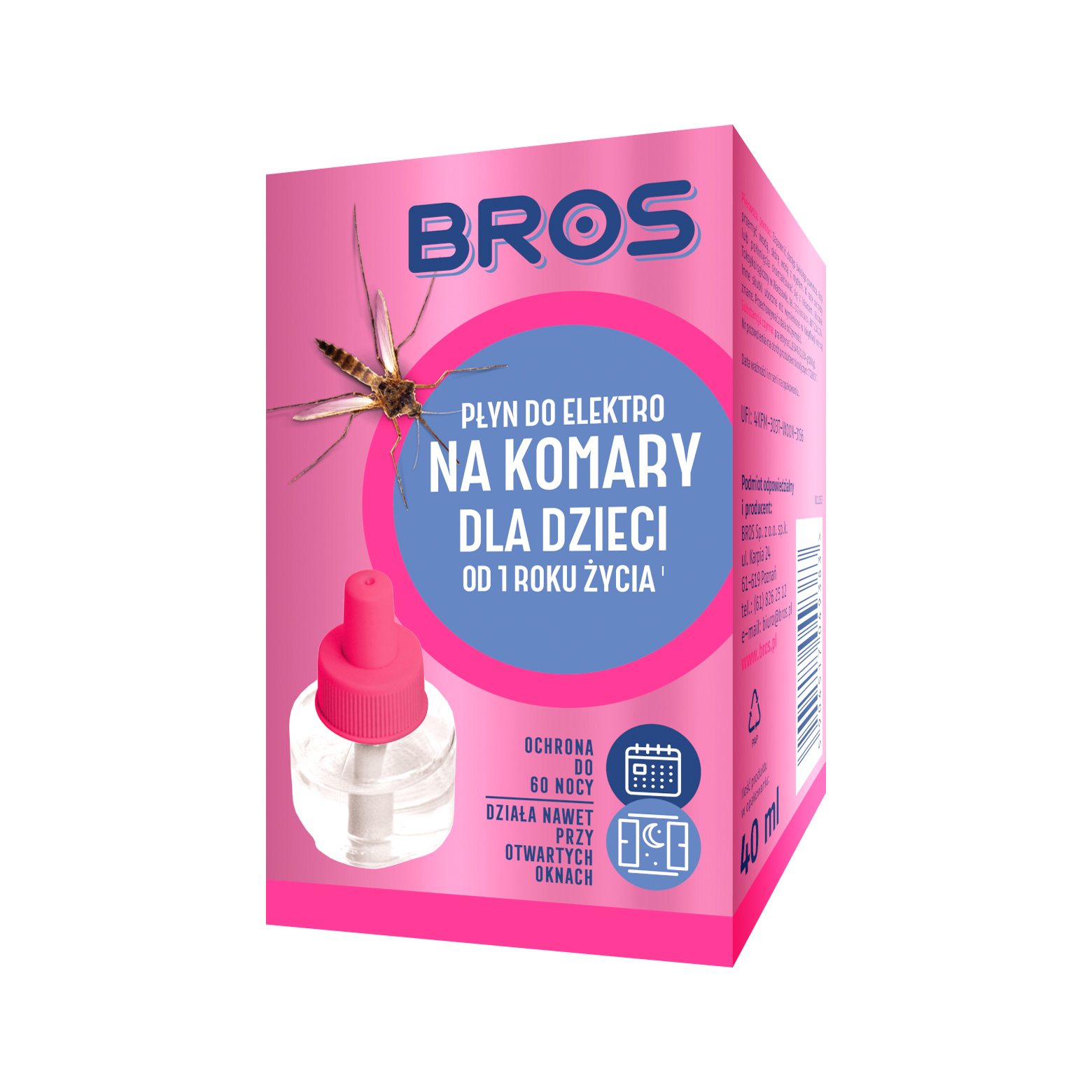 Płyn do elektro Bros na komary dla dzieci