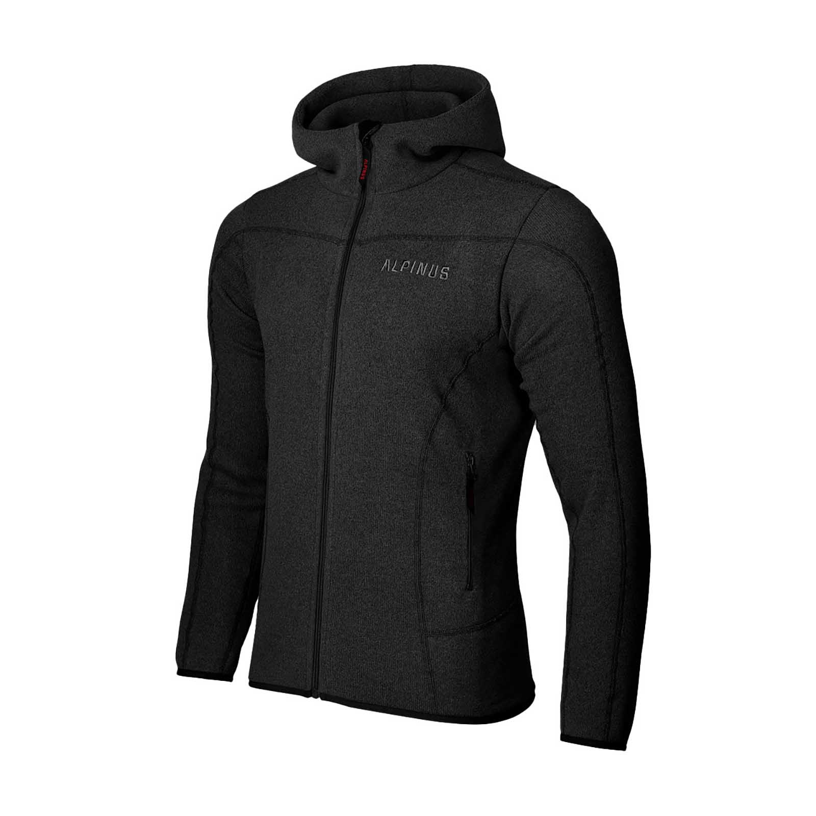 Bluza męska Alpinus polarowa Barbiano czarna
