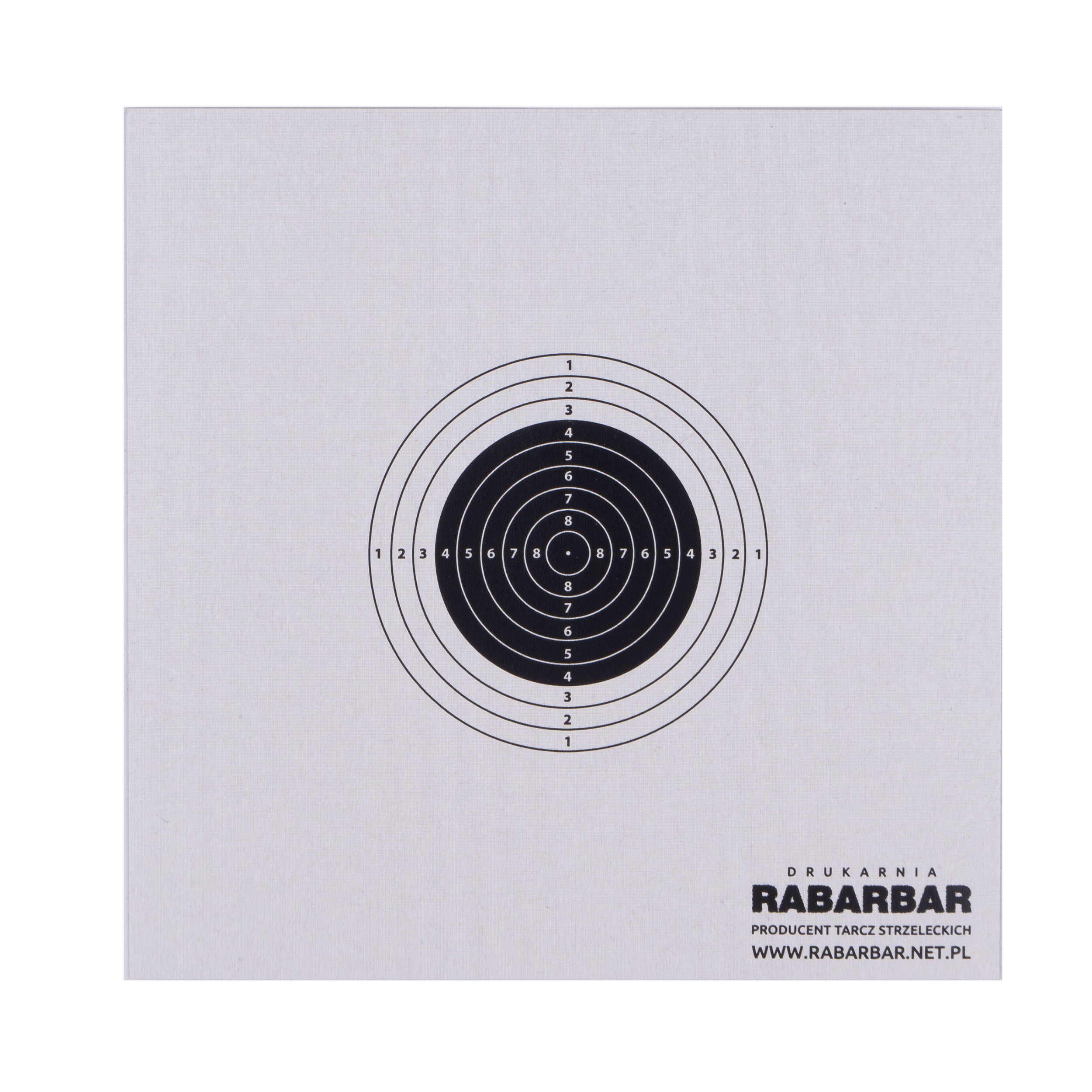 Tarcza strzelecka karabin pneumatyczny 10 m - pakiet 50 szt.