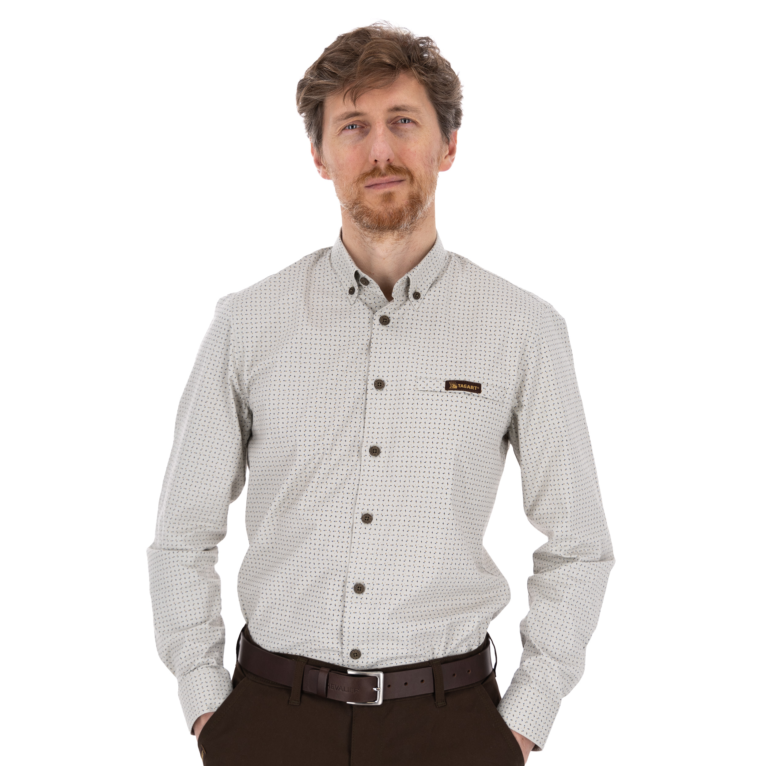 Koszula męska Tagart Sewilla zielona