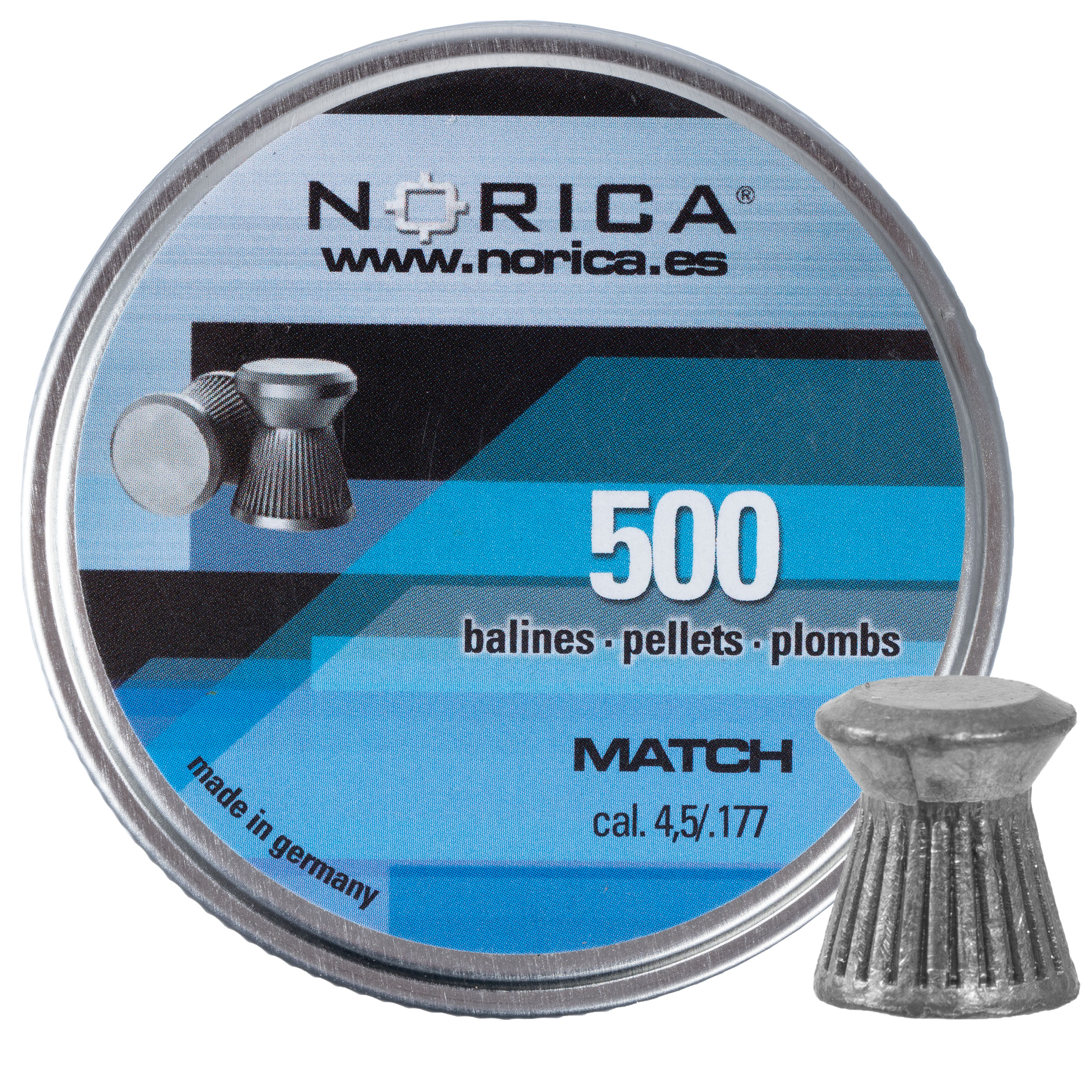 Śrut Norica Match 4,5 mm 500 szt.