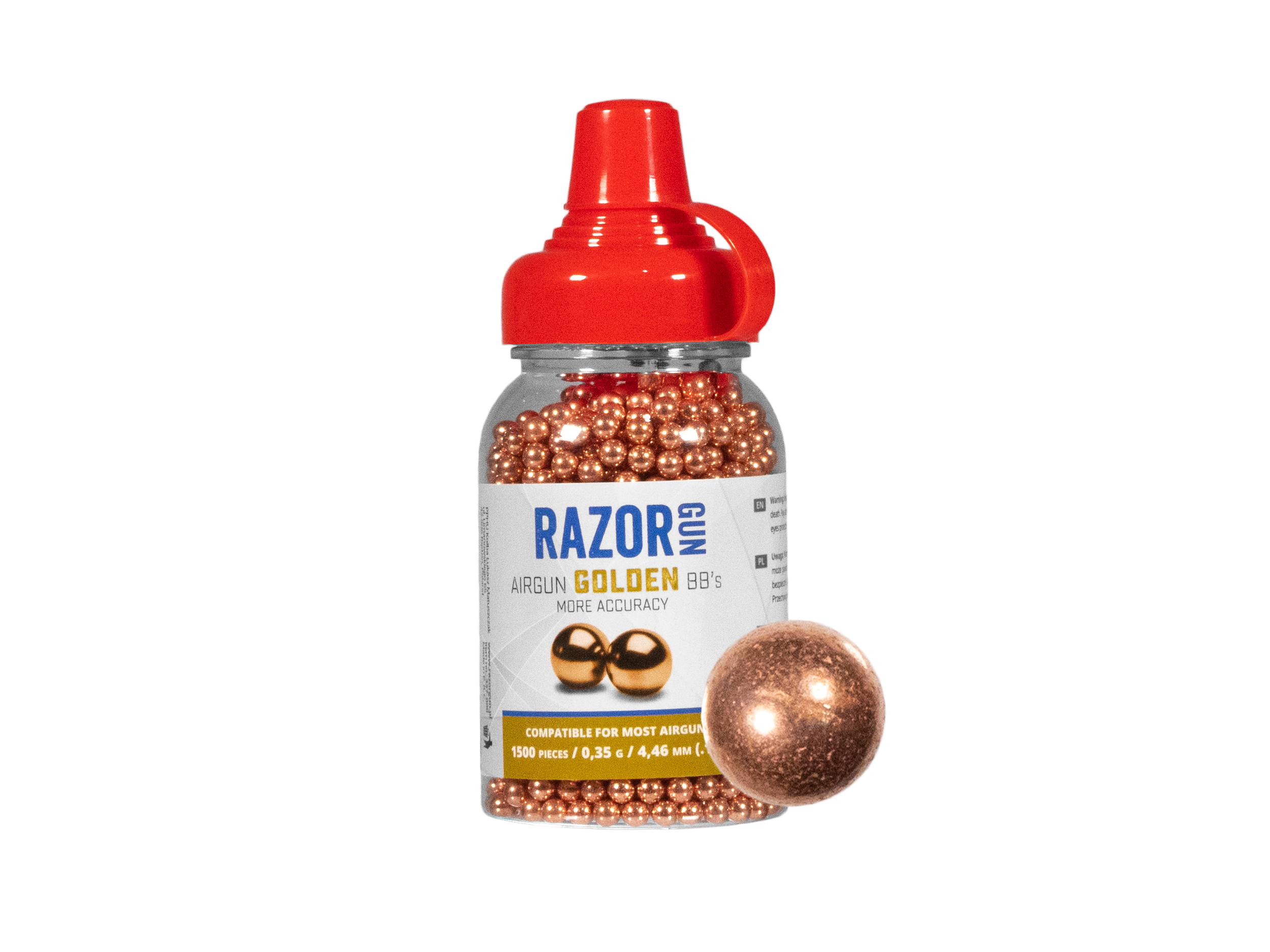 Śrut BBs RazorGun Golden 4,46 mm 1500 szt.